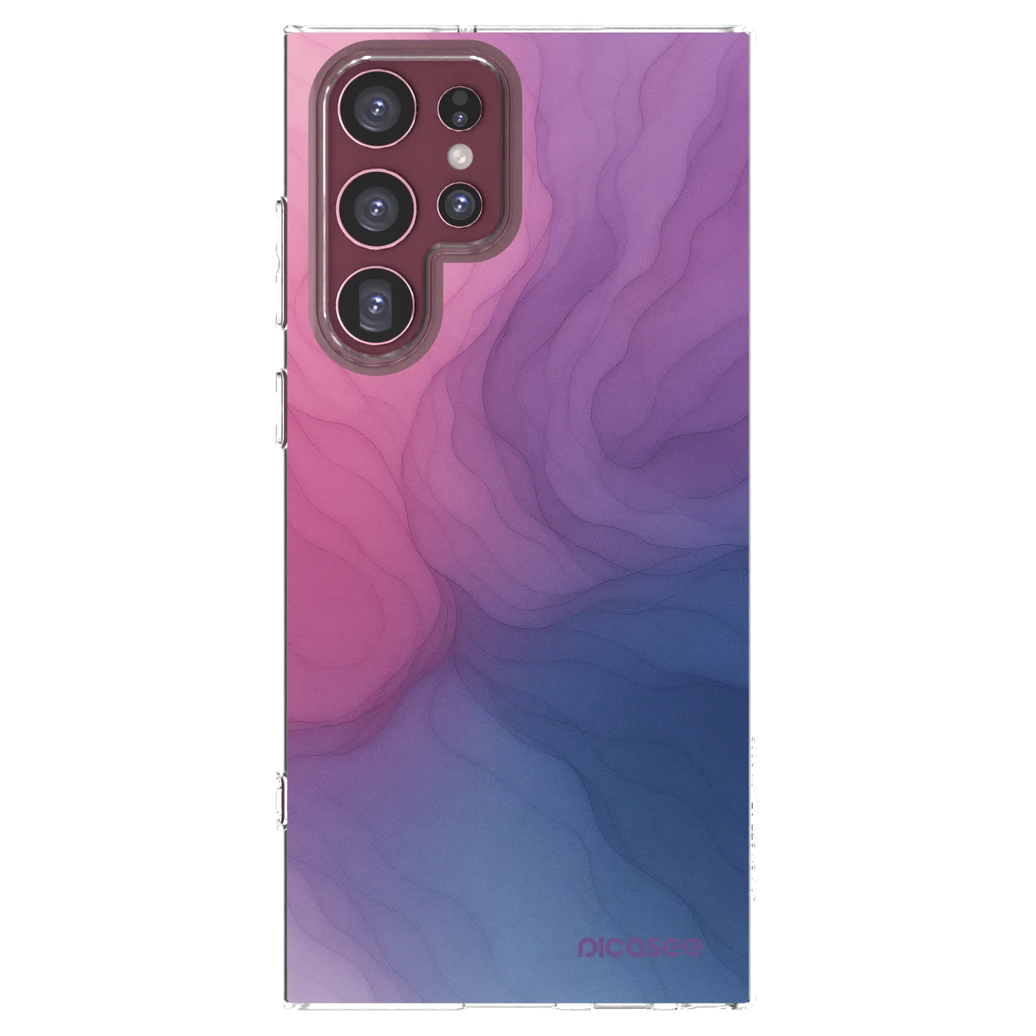 Picasee silikonski prozorni ovitek za Samsung Galaxy S22 Ultra 5G - Silk