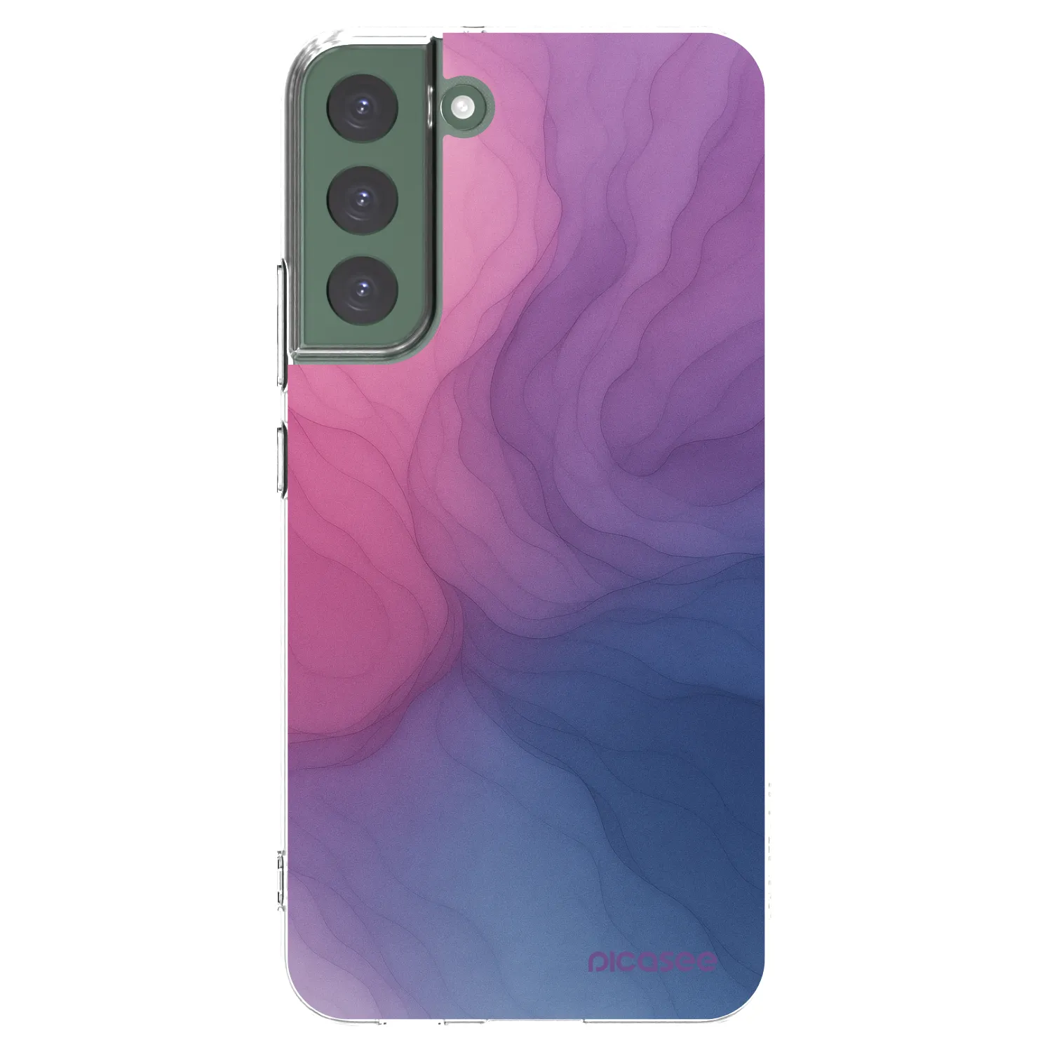 Picasee silikonski prozorni ovitek za Samsung Galaxy S22+ 5G - Silk