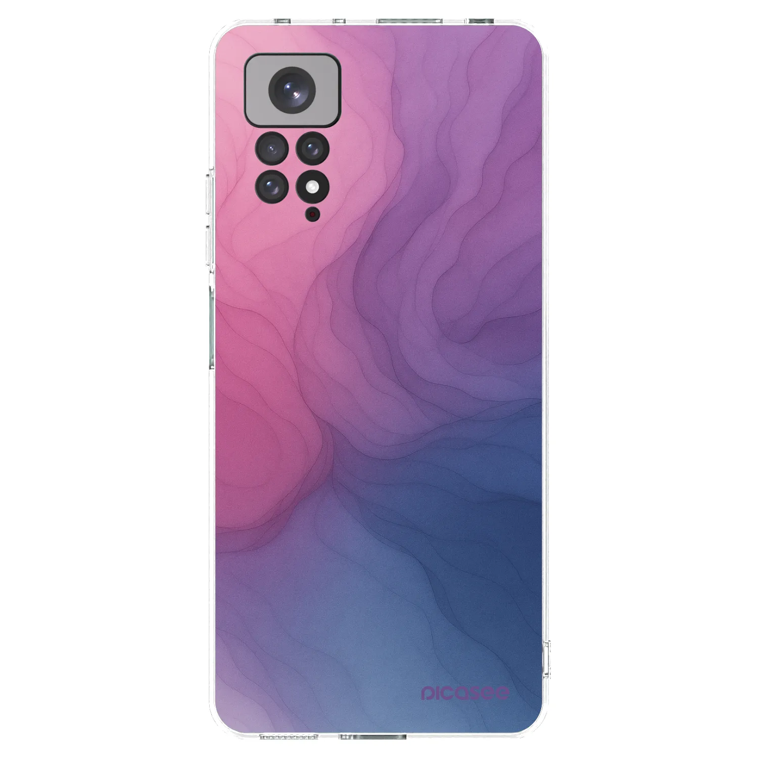 Picasee silikonski prozorni ovitek za Xiaomi Redmi Note 11 - Silk