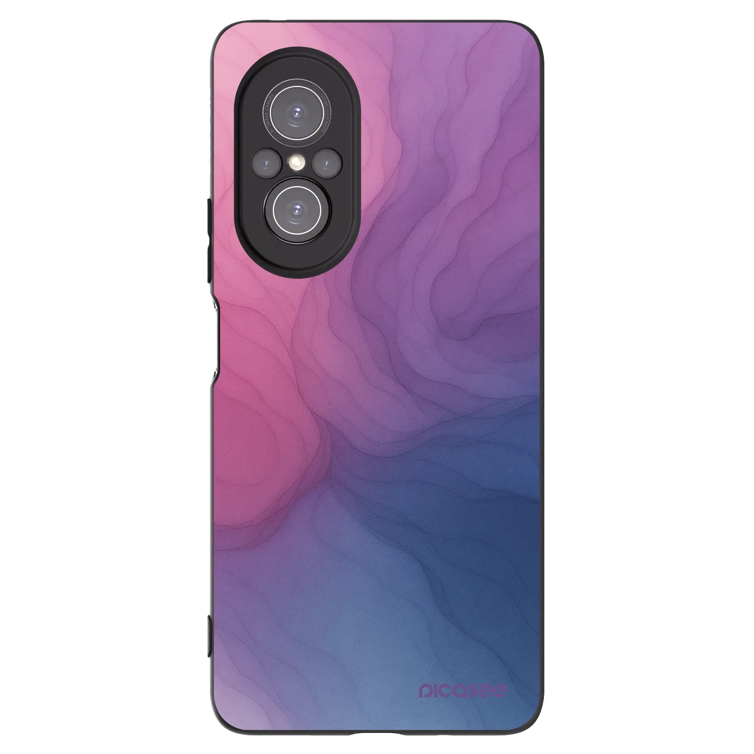 Picasee silikonski črni ovitek za Huawei Nova 9 SE - Silk