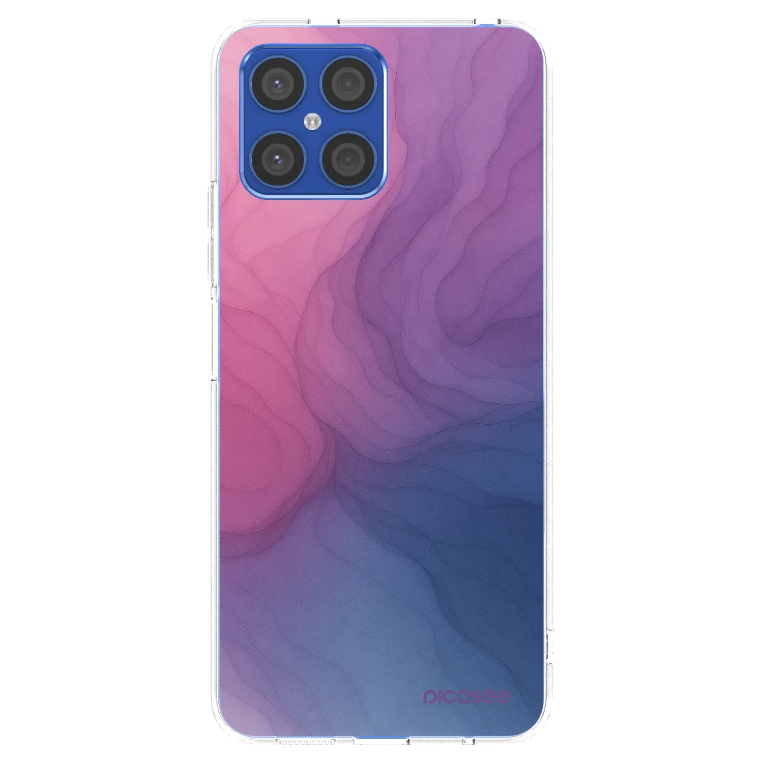 Picasee silikonski prozorni ovitek za Honor X8 4G - Silk