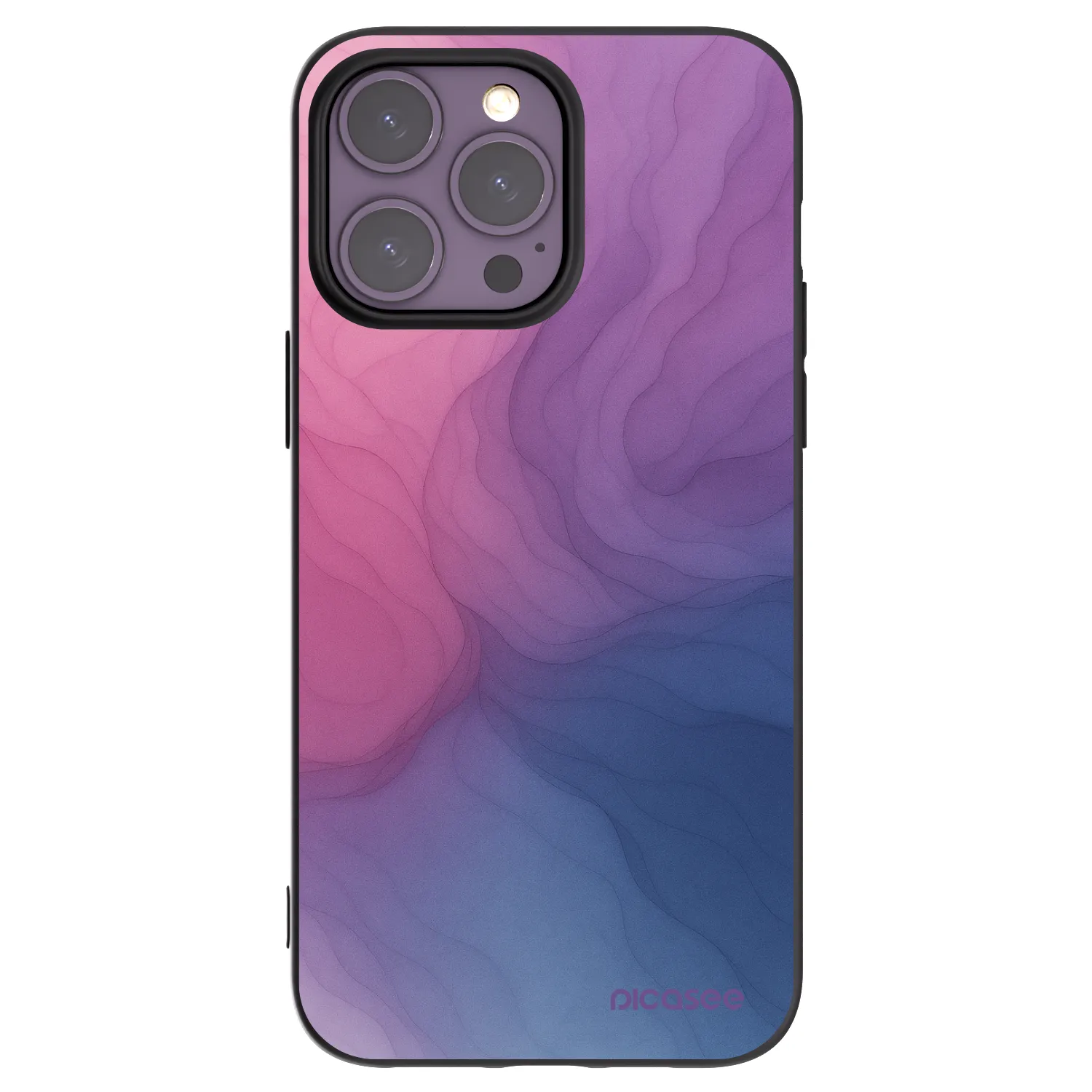 Picasee silikonski črni ovitek za Apple iPhone 14 Pro Max - Silk