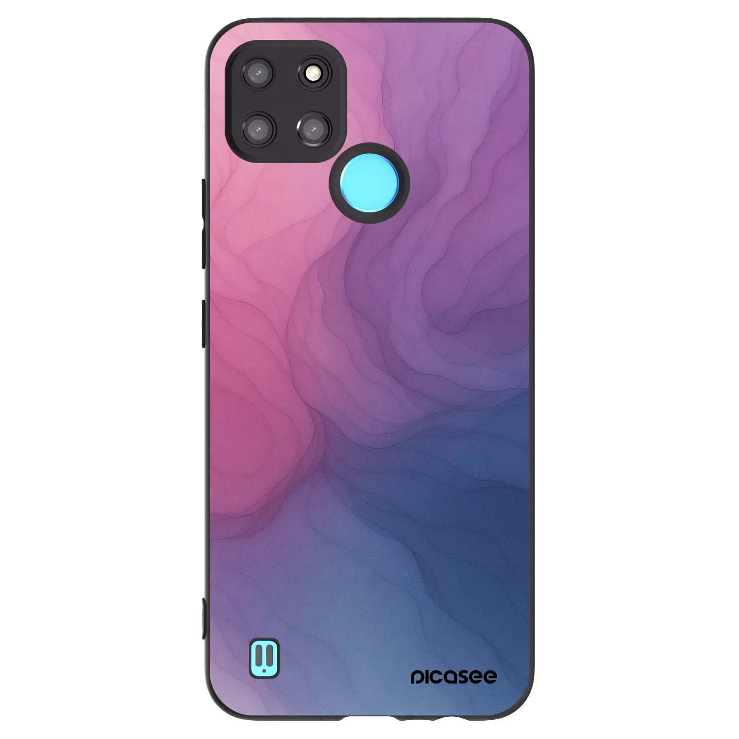 Picasee silikonski črni ovitek za Realme C21Y - Silk