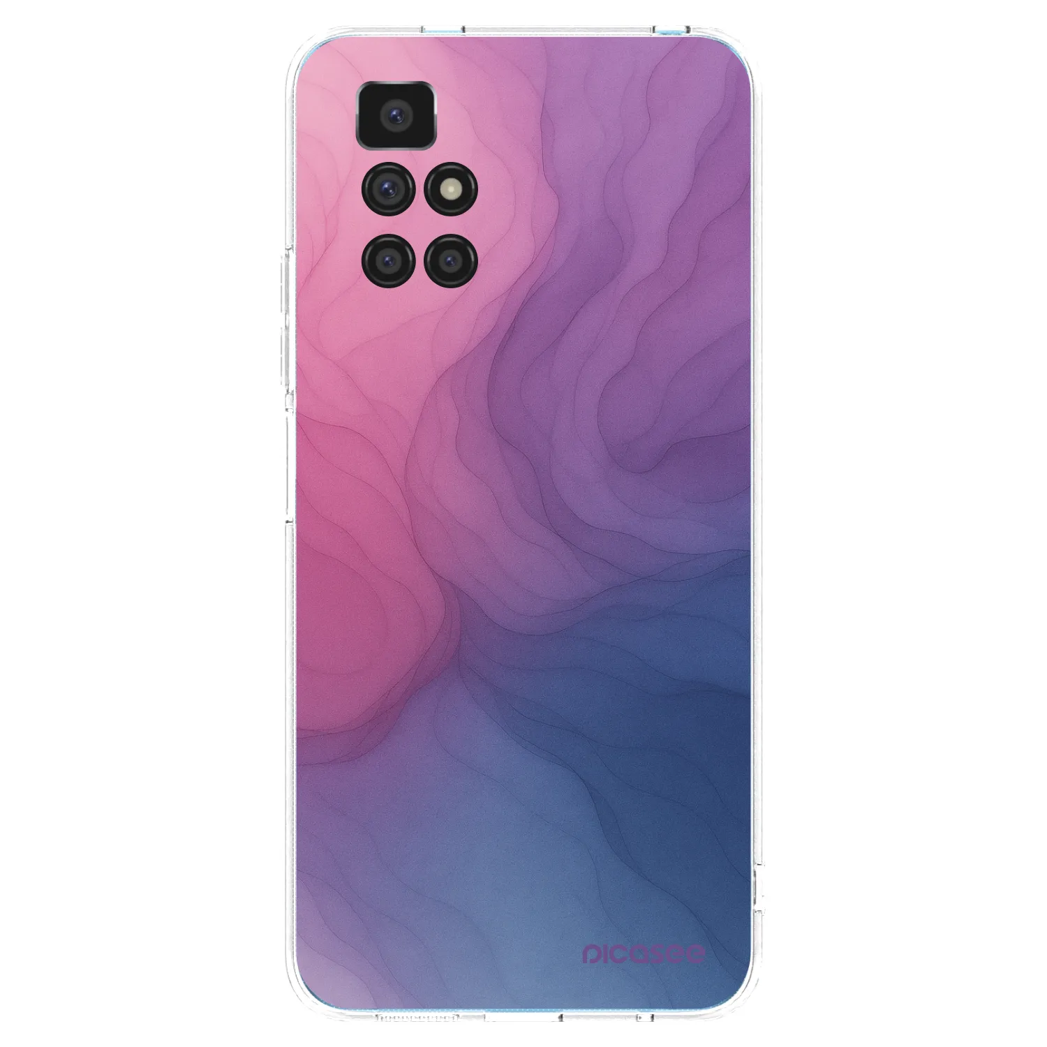 Picasee silikonski prozorni ovitek za Xiaomi Redmi 10 (2022) - Silk