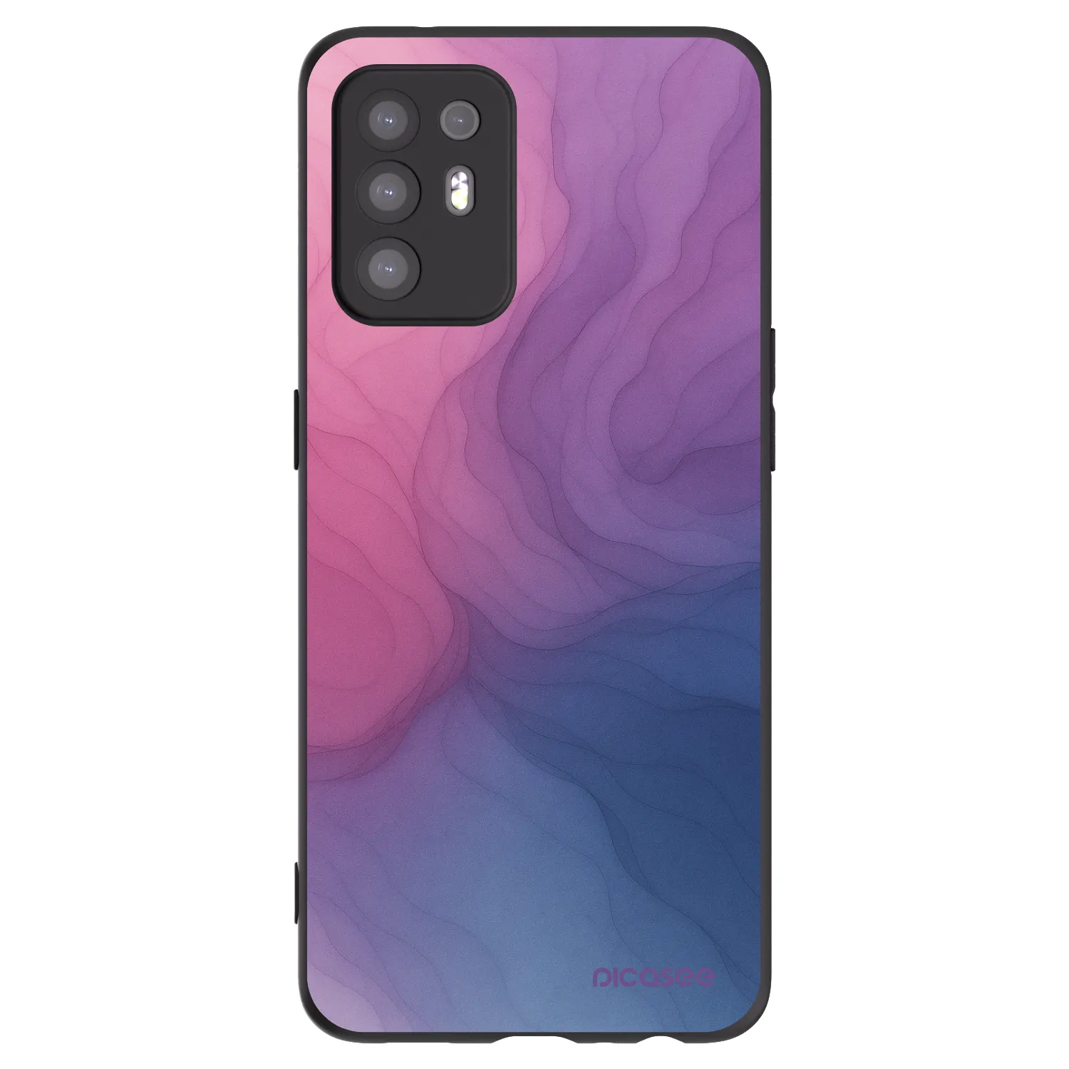 Picasee silikonski črni ovitek za OPPO A94 5G - Silk