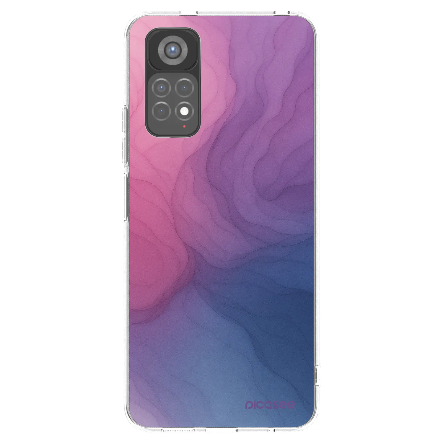 Picasee silikonski prozorni ovitek za Xiaomi Redmi Note 11S 5G - Silk