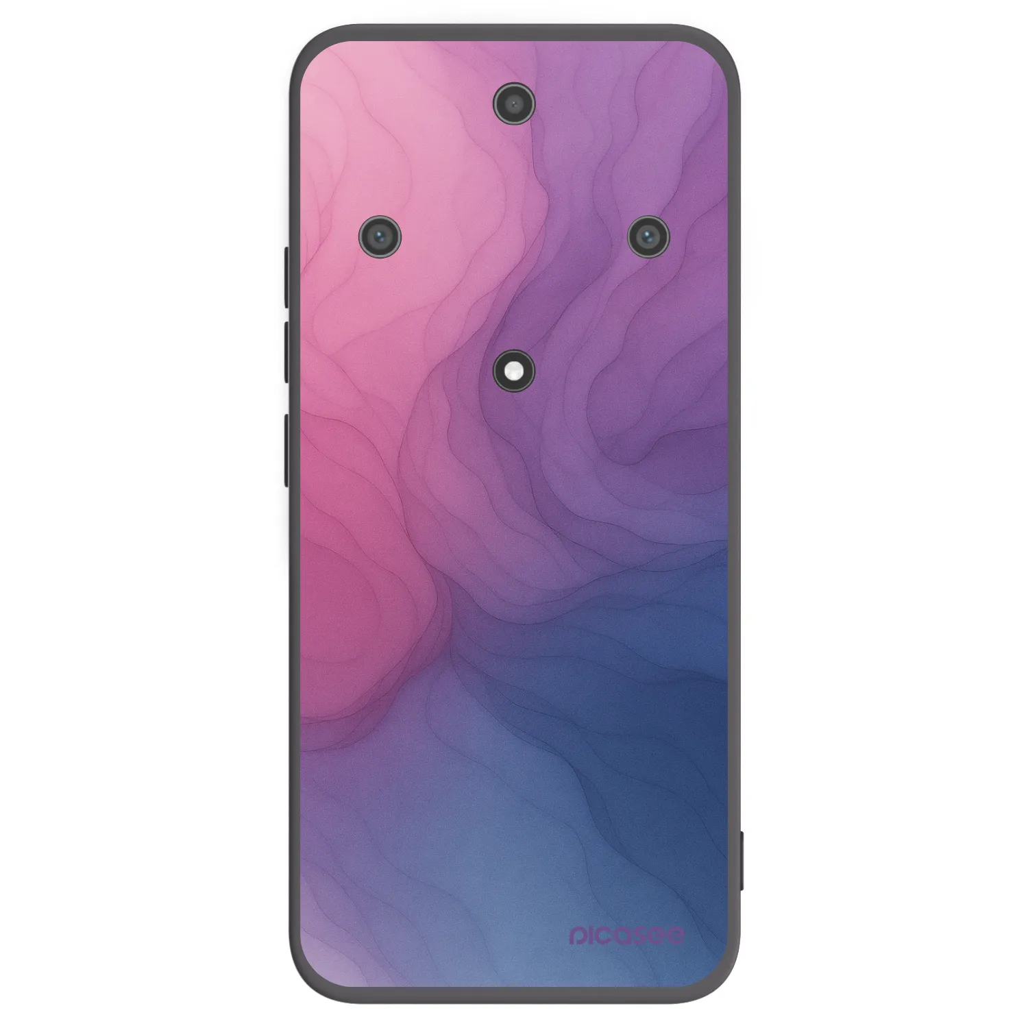 Picasee silikonski črni ovitek za Honor Magic5 Lite 5G - Silk