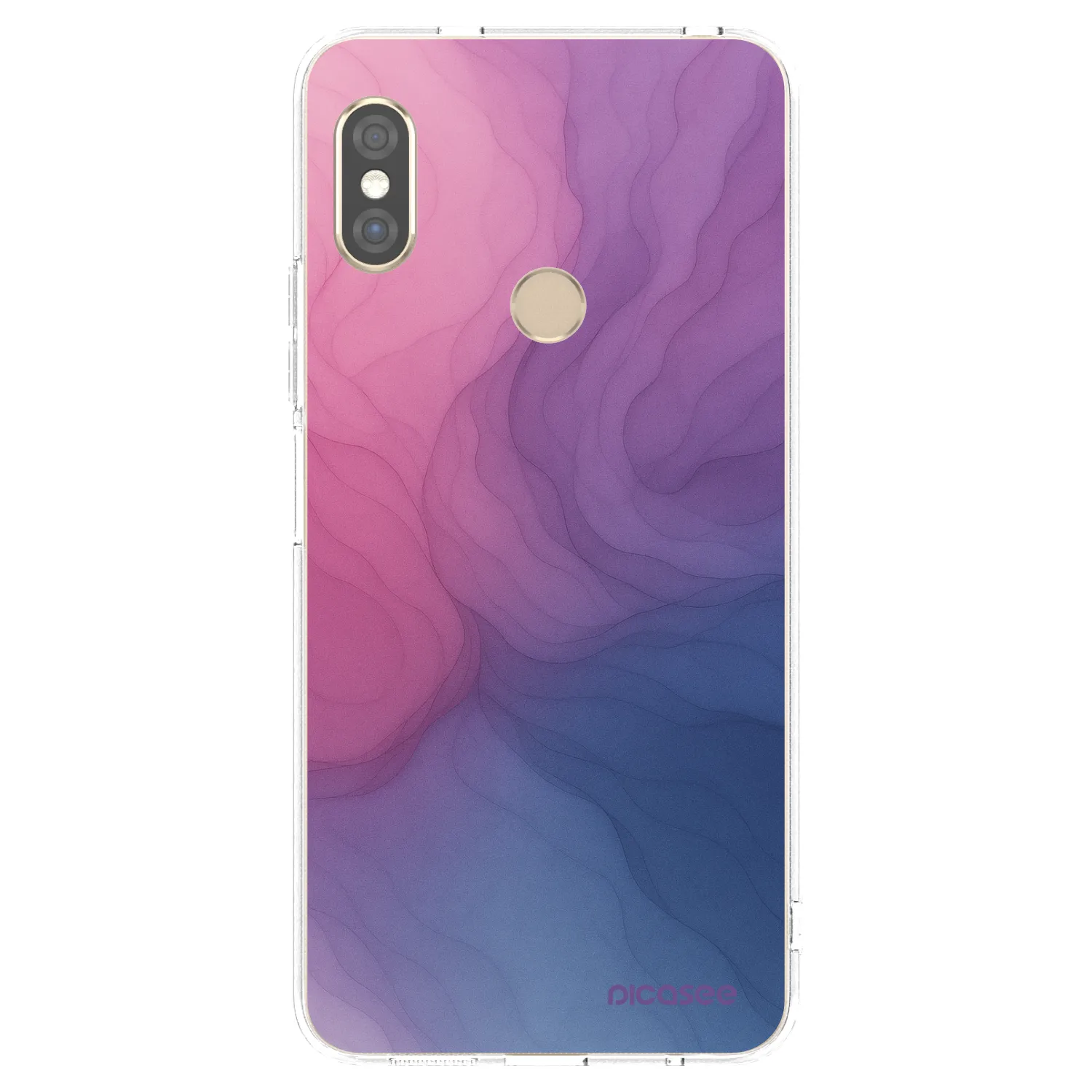 Picasee silikonski prozorni ovitek za Xiaomi Redmi Note 5 Global - Silk
