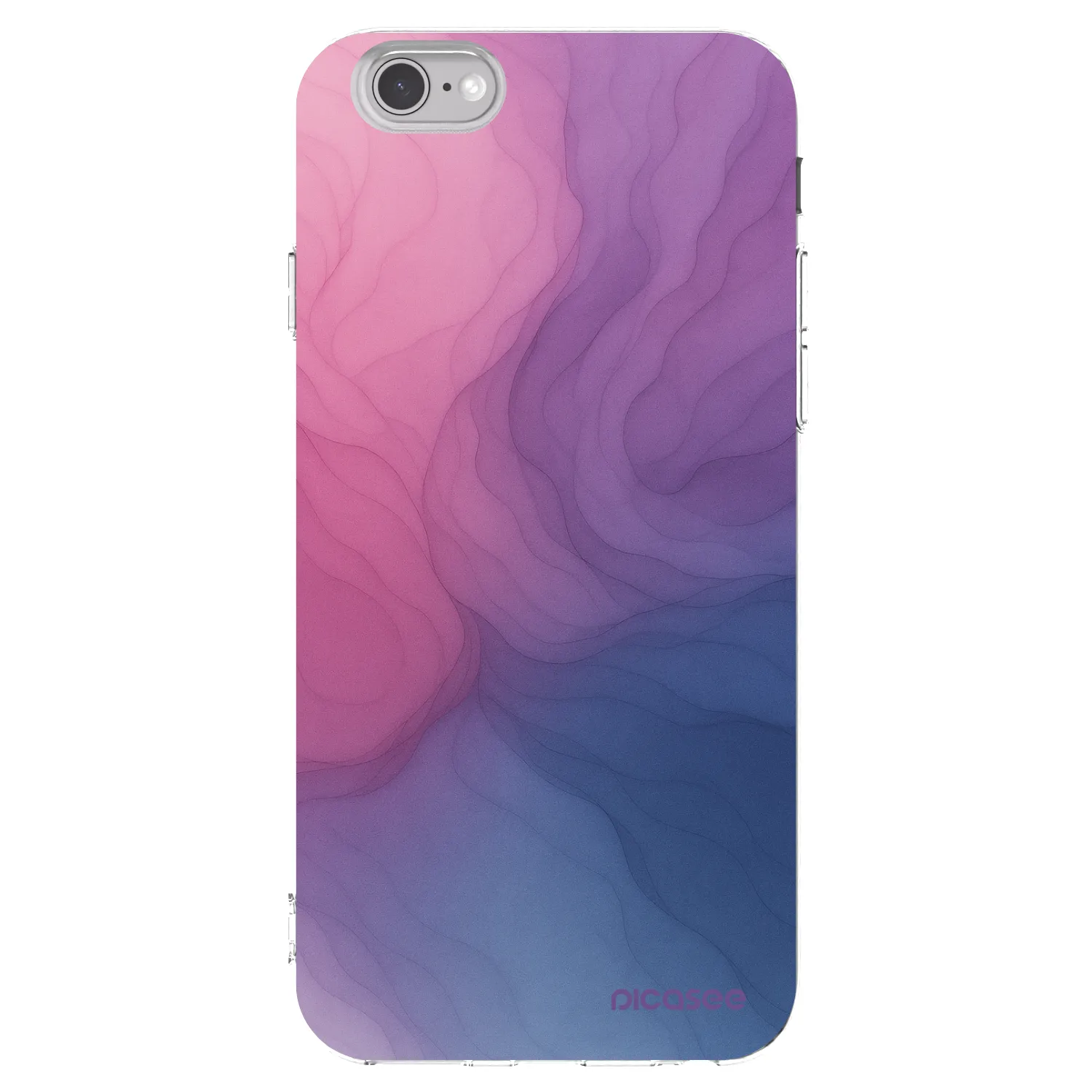Picasee silikonski prozorni ovitek za Apple iPhone 6/6S - Silk