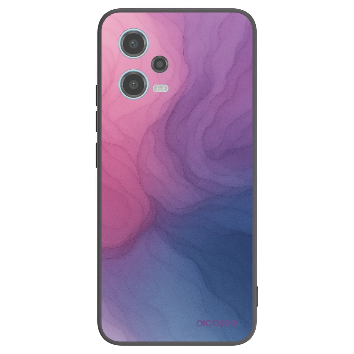 Picasee silikonski črni ovitek za Xiaomi Redmi Note 12 5G - Silk