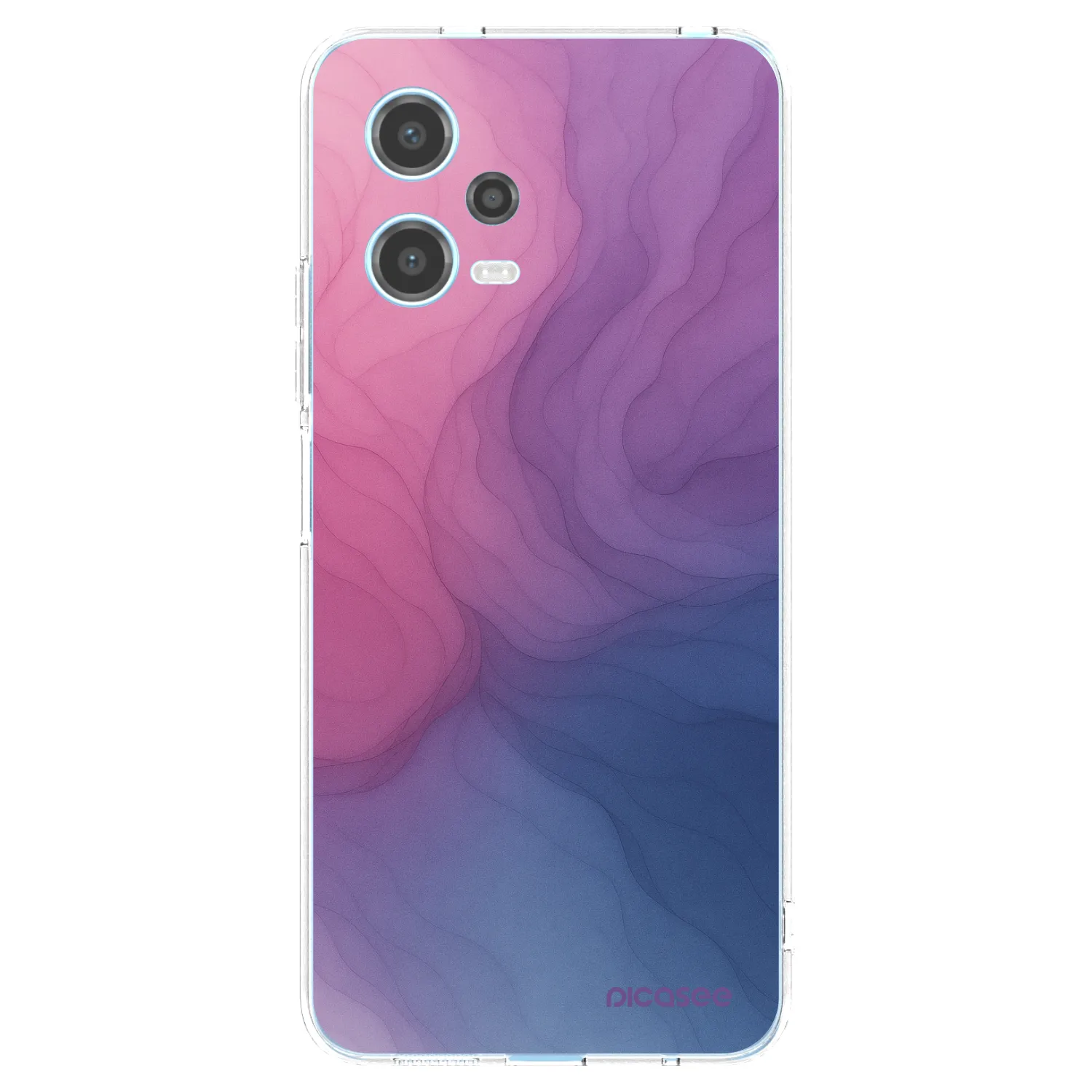 Picasee silikonski prozorni ovitek za Xiaomi Redmi Note 12 5G - Silk
