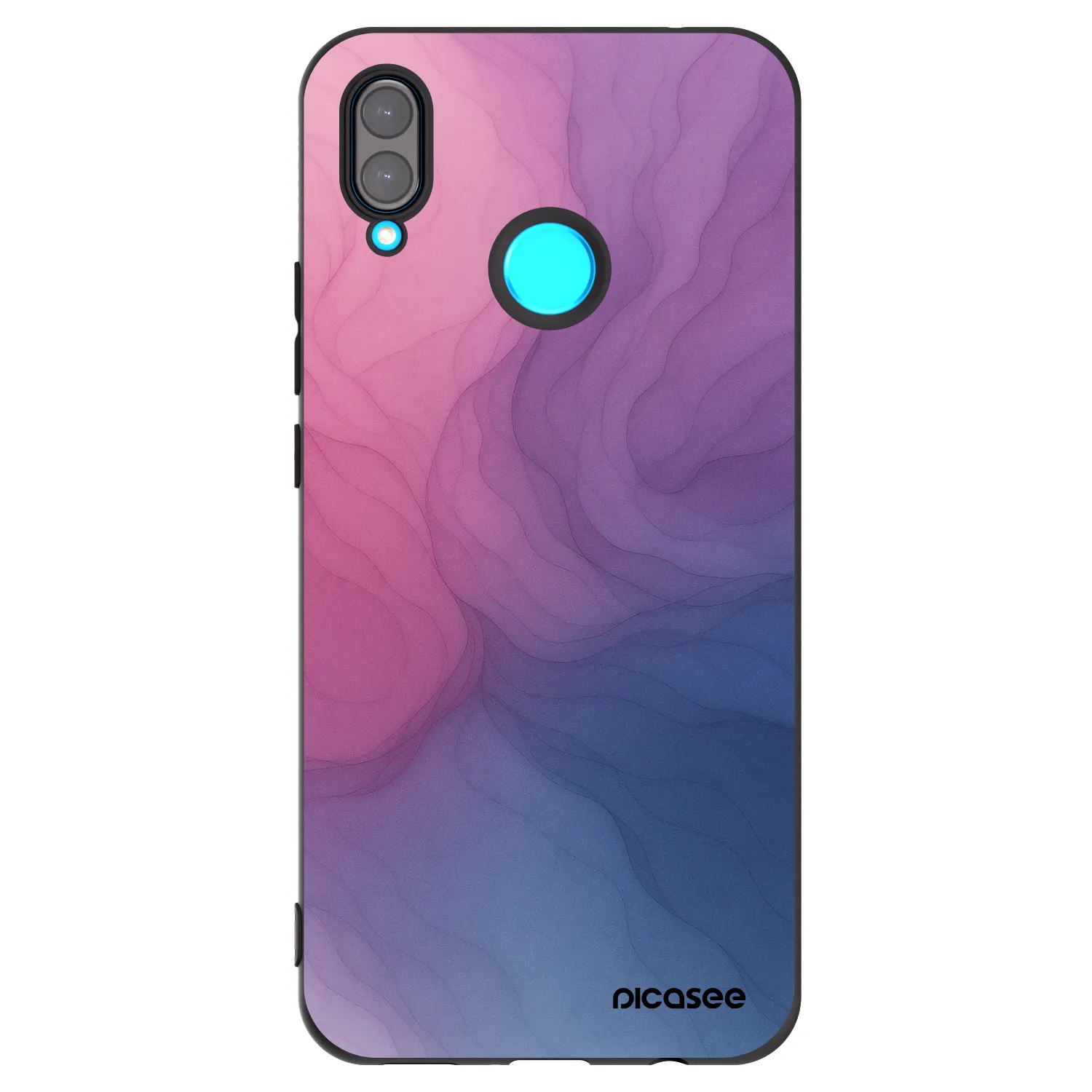 Picasee silikonski črni ovitek za Huawei Nova 3 - Silk