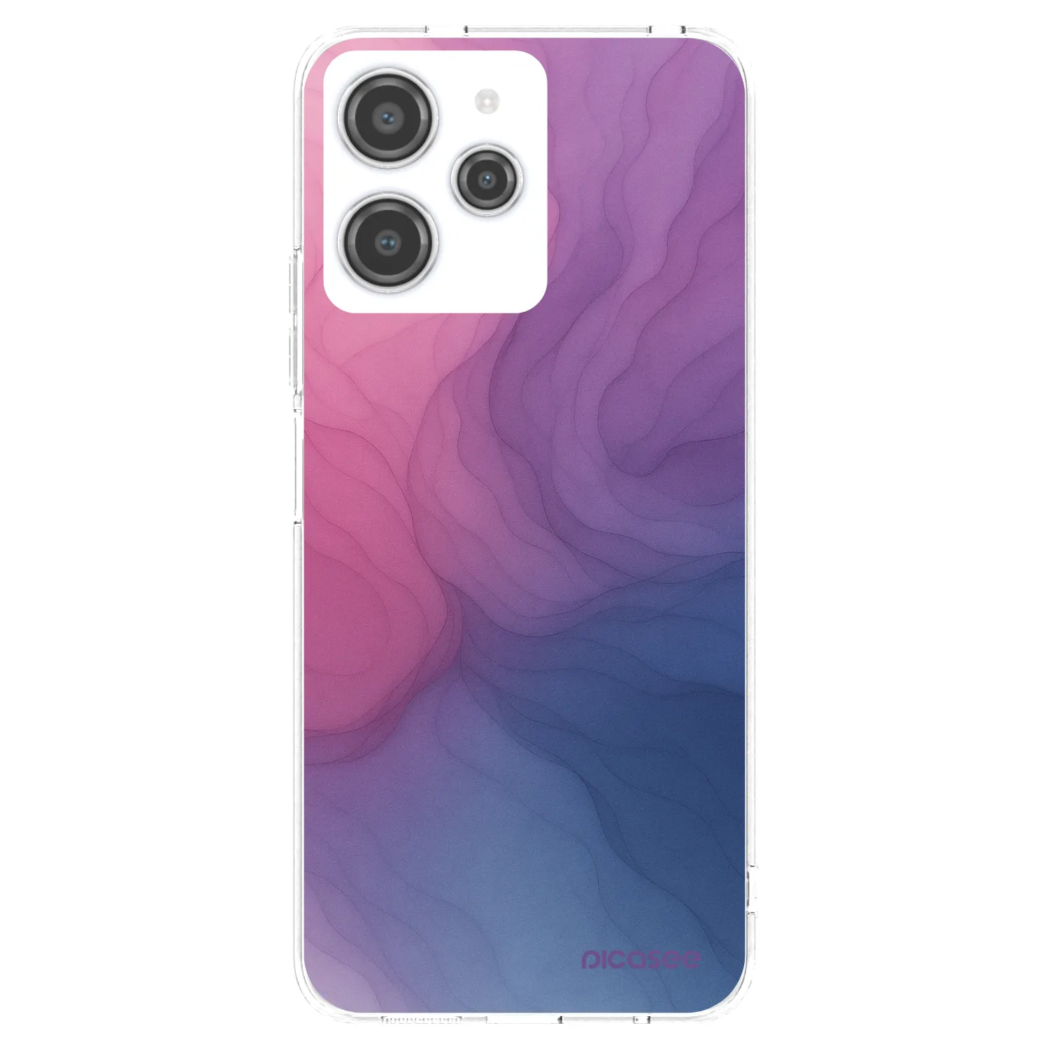 Picasee silikonski prozorni ovitek za Xiaomi Redmi 12 4G - Silk
