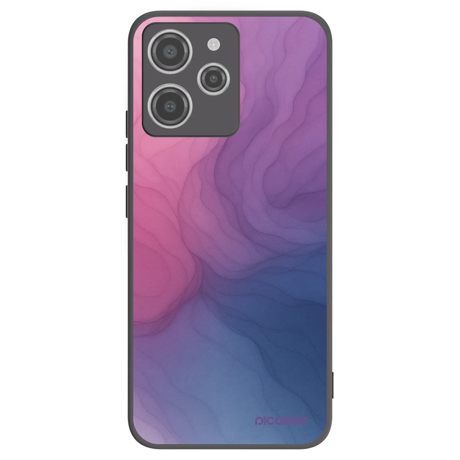 Picasee silikonski črni ovitek za Xiaomi Redmi 12 4G - Silk