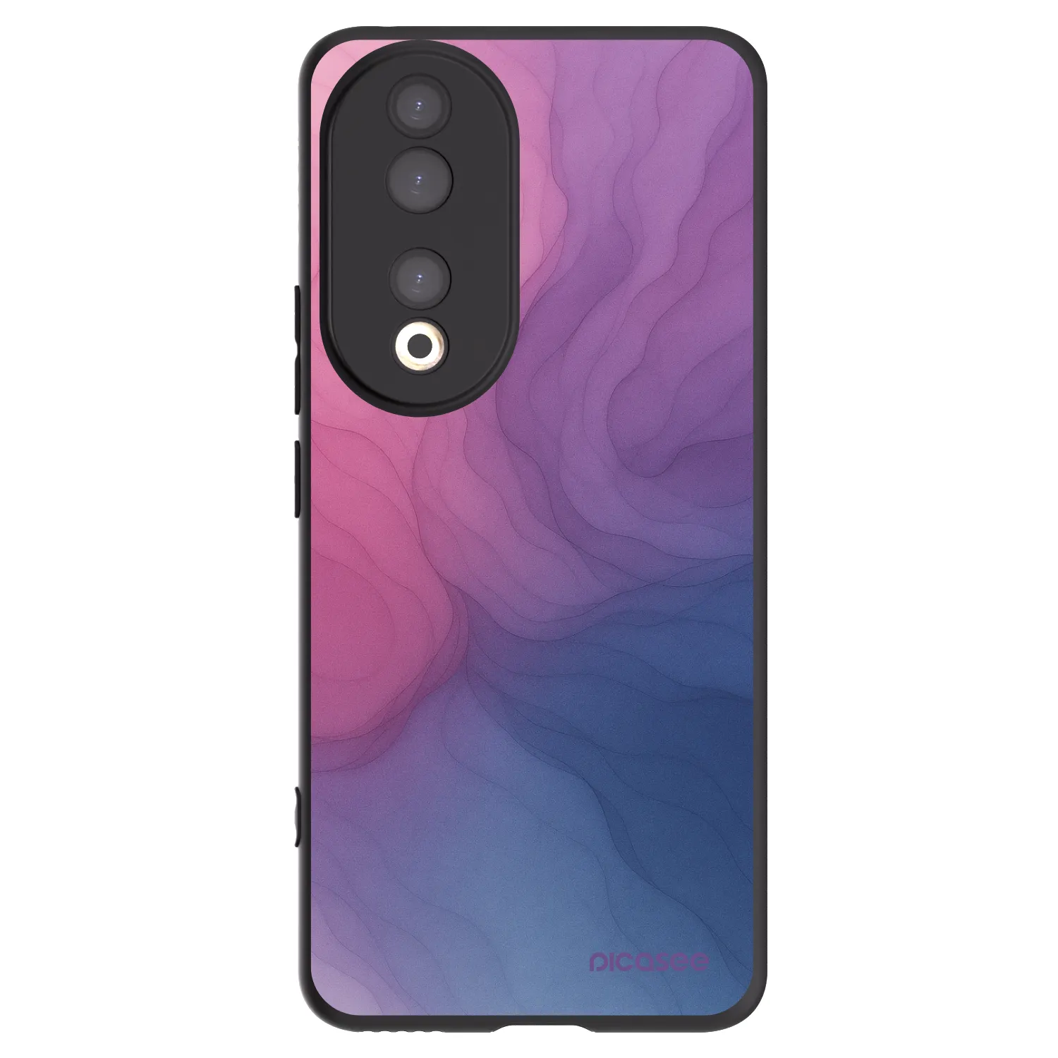 Picasee silikonski črni ovitek za Honor 90 5G - Silk
