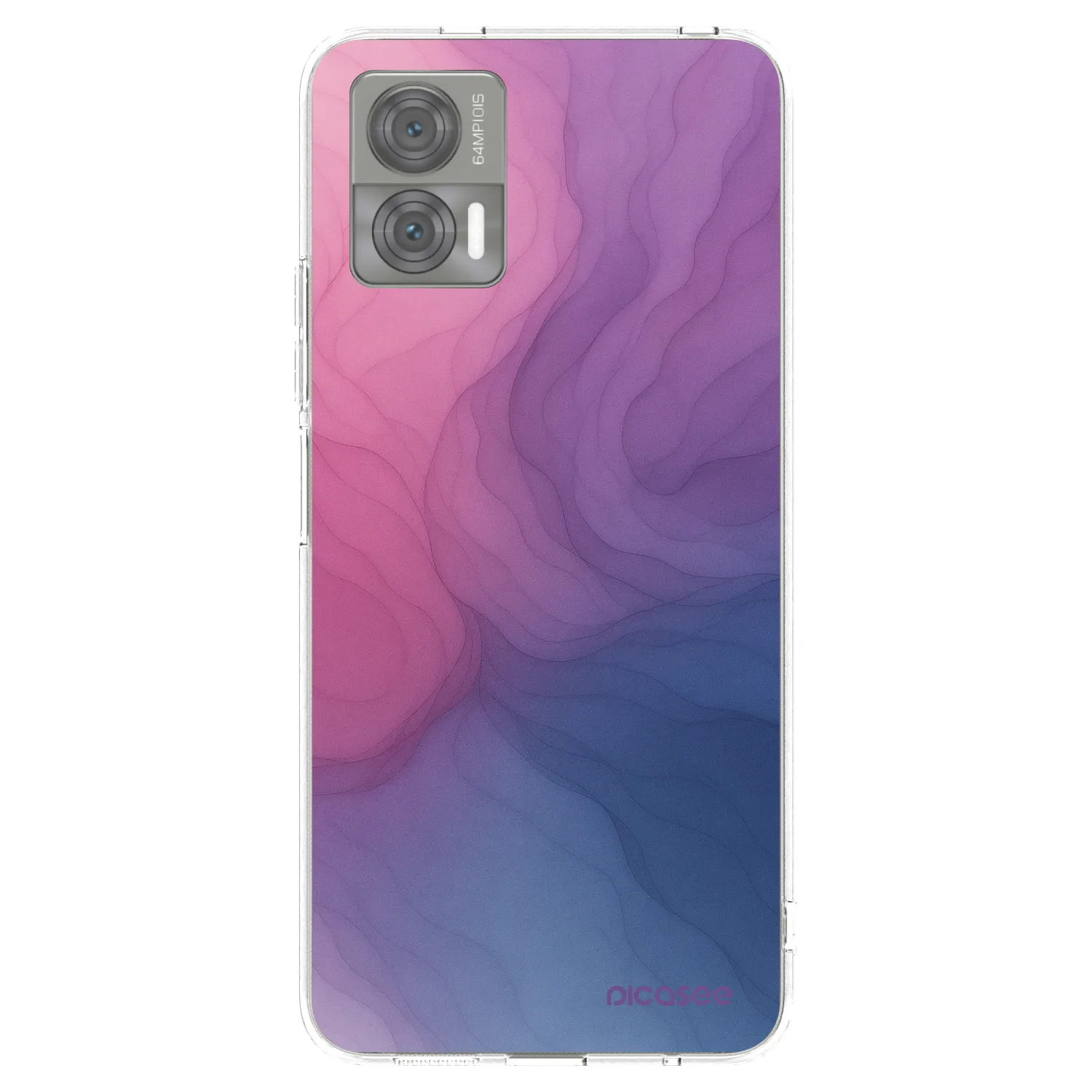 Picasee silikonski prozorni ovitek za Motorola Edge 30 Neo - Silk