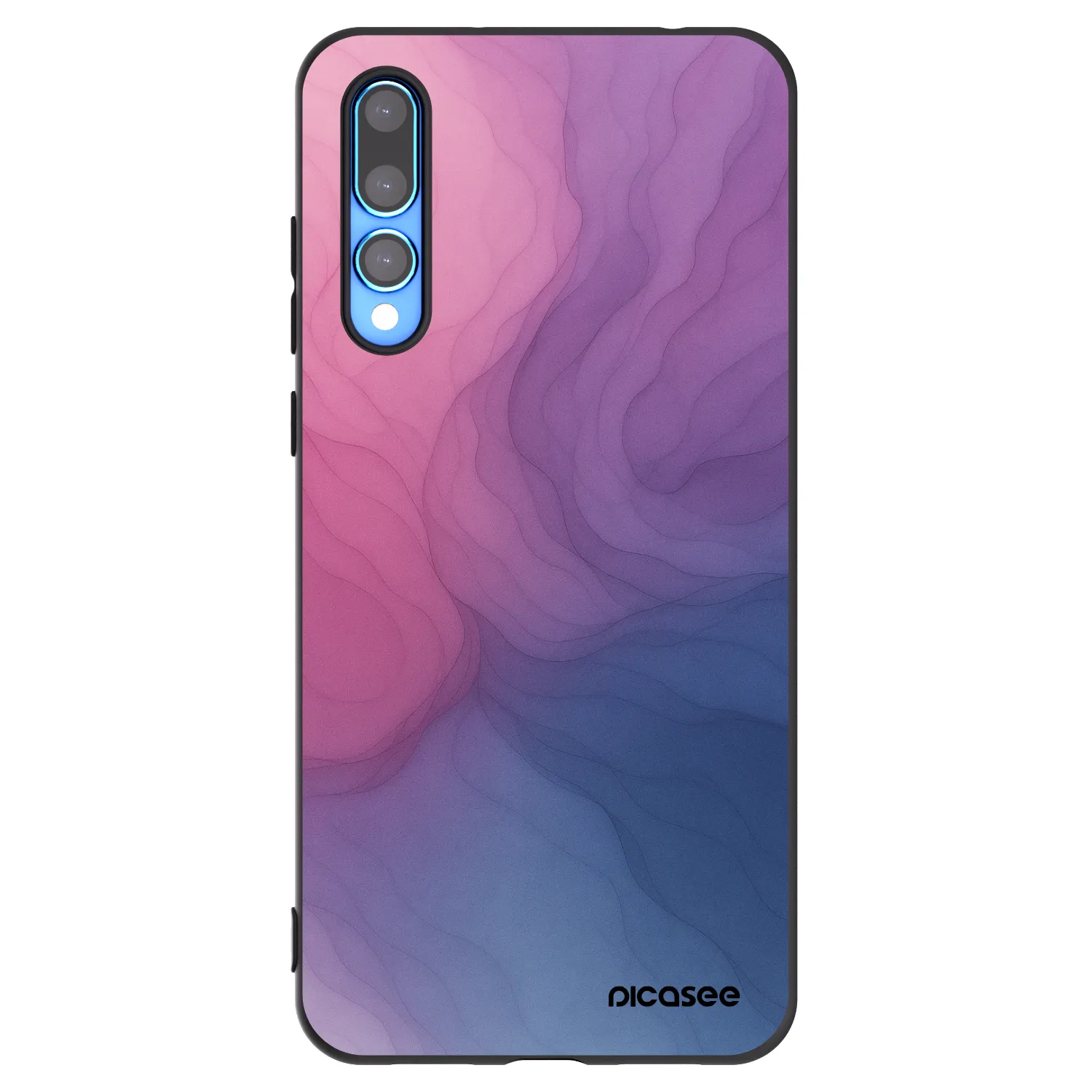 Picasee silikonski črni ovitek za Huawei P20 Pro - Silk