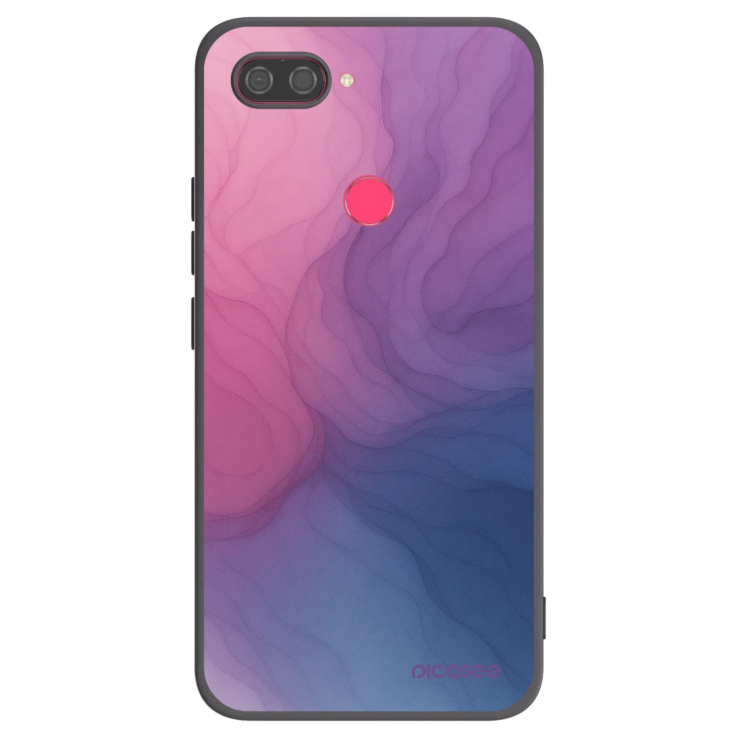Picasee silikonski črni ovitek za Xiaomi Mi 8 Lite - Silk