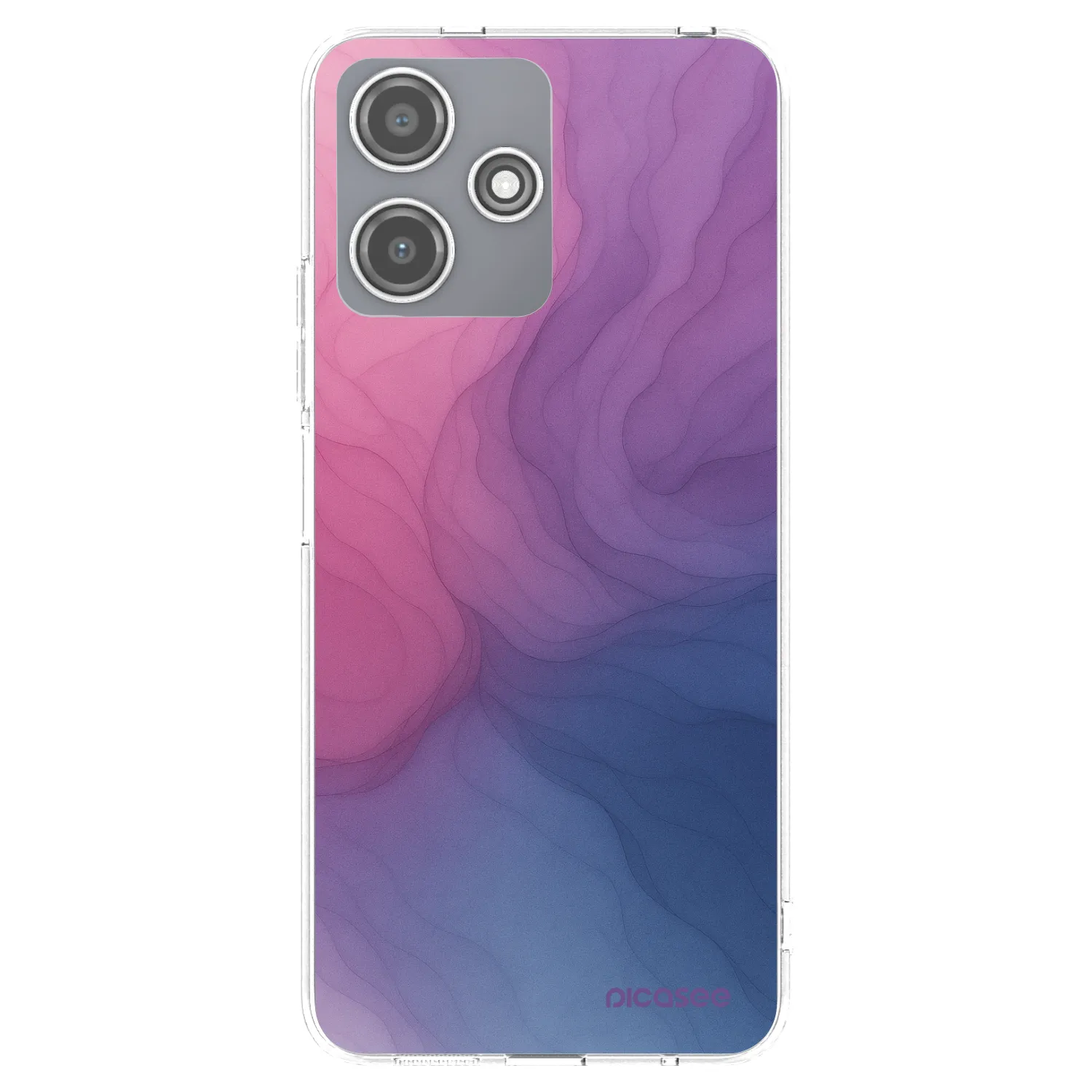 Picasee silikonski prozorni ovitek za Xiaomi Redmi 12 5G - Silk