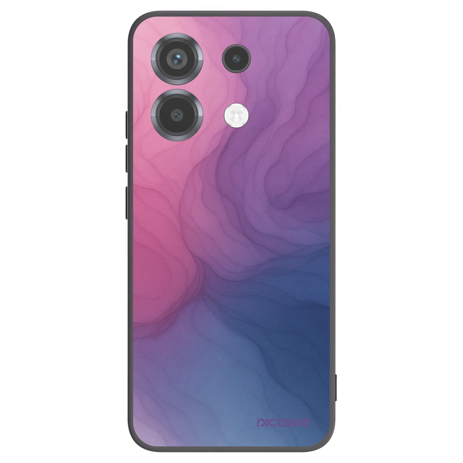 Picasee silikonski črni ovitek za Xiaomi Poco X6 - Silk