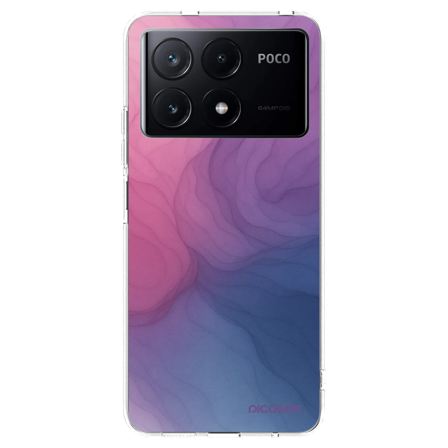 Picasee silikonski prozorni ovitek za Xiaomi Poco X6 Pro - Silk