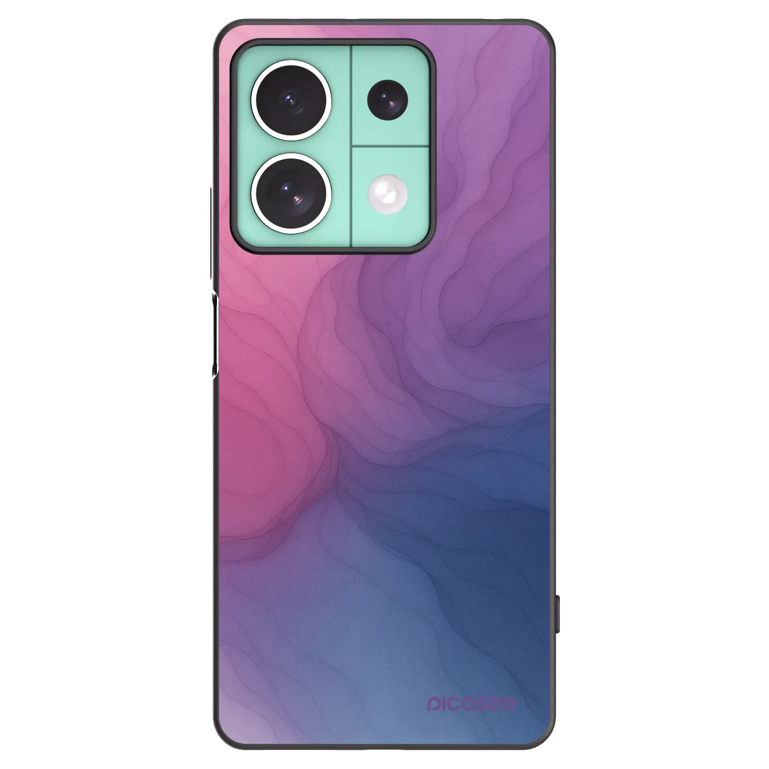 Picasee silikonski črni ovitek za Xiaomi Redmi Note 13 5G - Silk