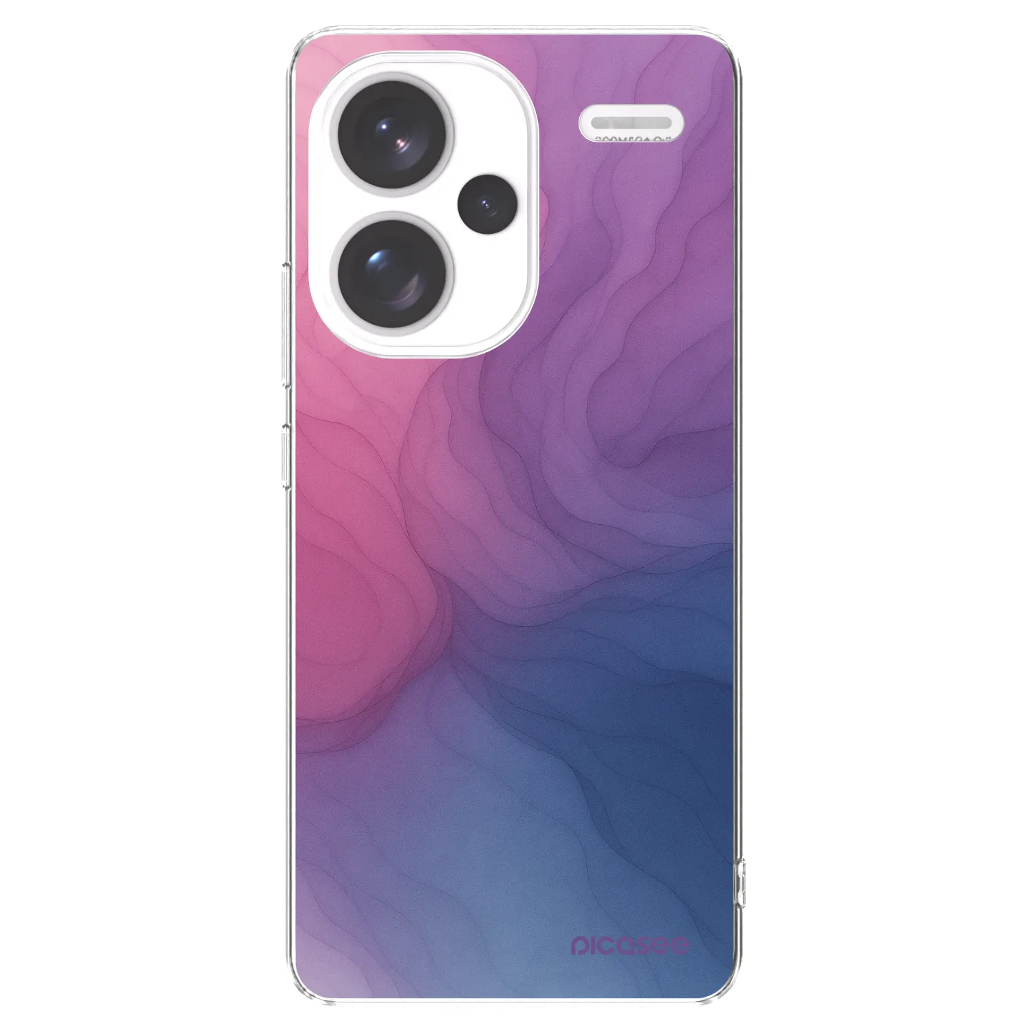 Picasee silikonski prozorni ovitek za Xiaomi Redmi Note 13 Pro+ 5G - Silk