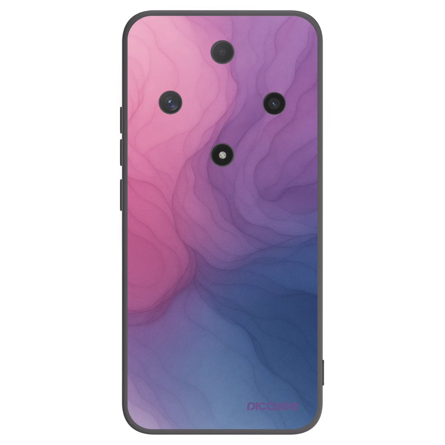 Picasee silikonski črni ovitek za Honor Magic6 Lite 5G - Silk