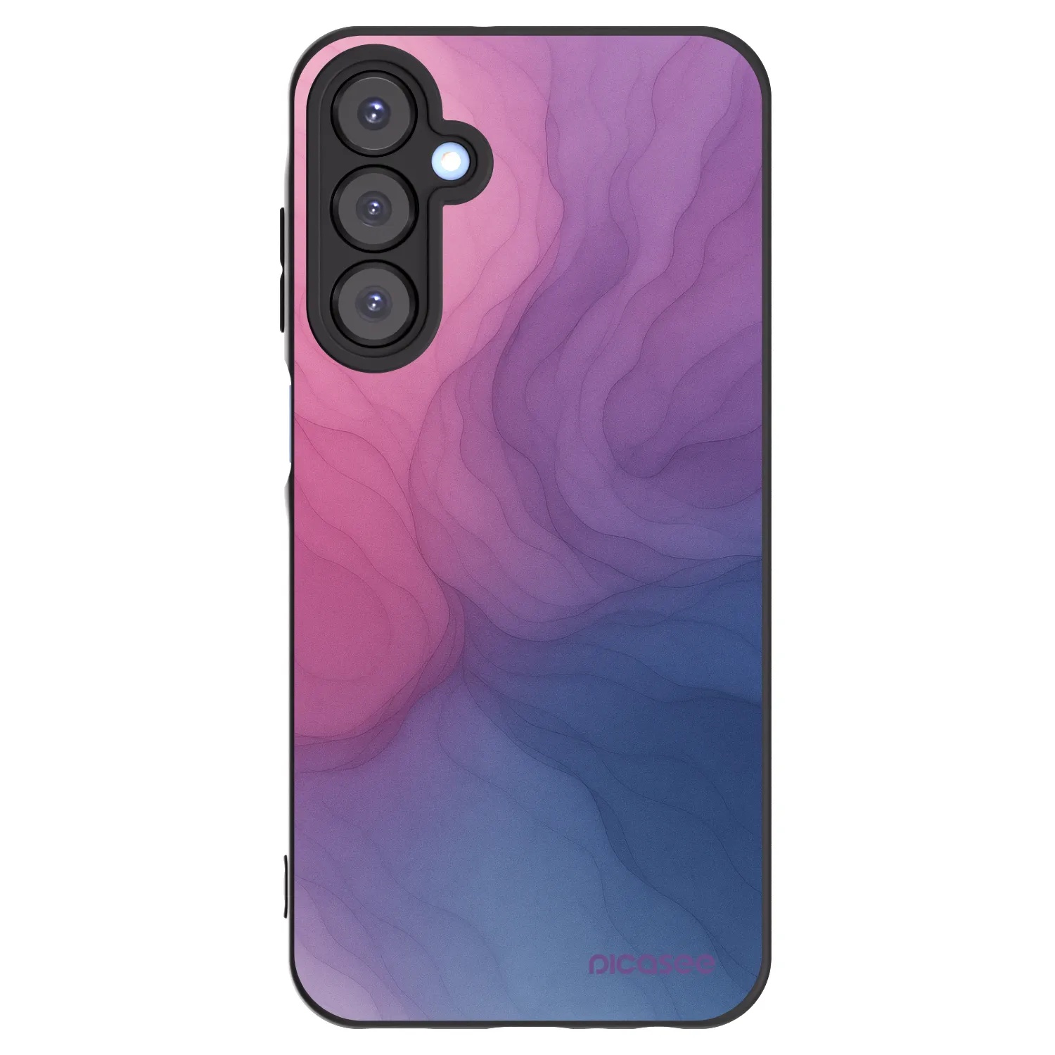 Picasee silikonski črni ovitek za Samsung Galaxy A25 A256B 5G - Silk