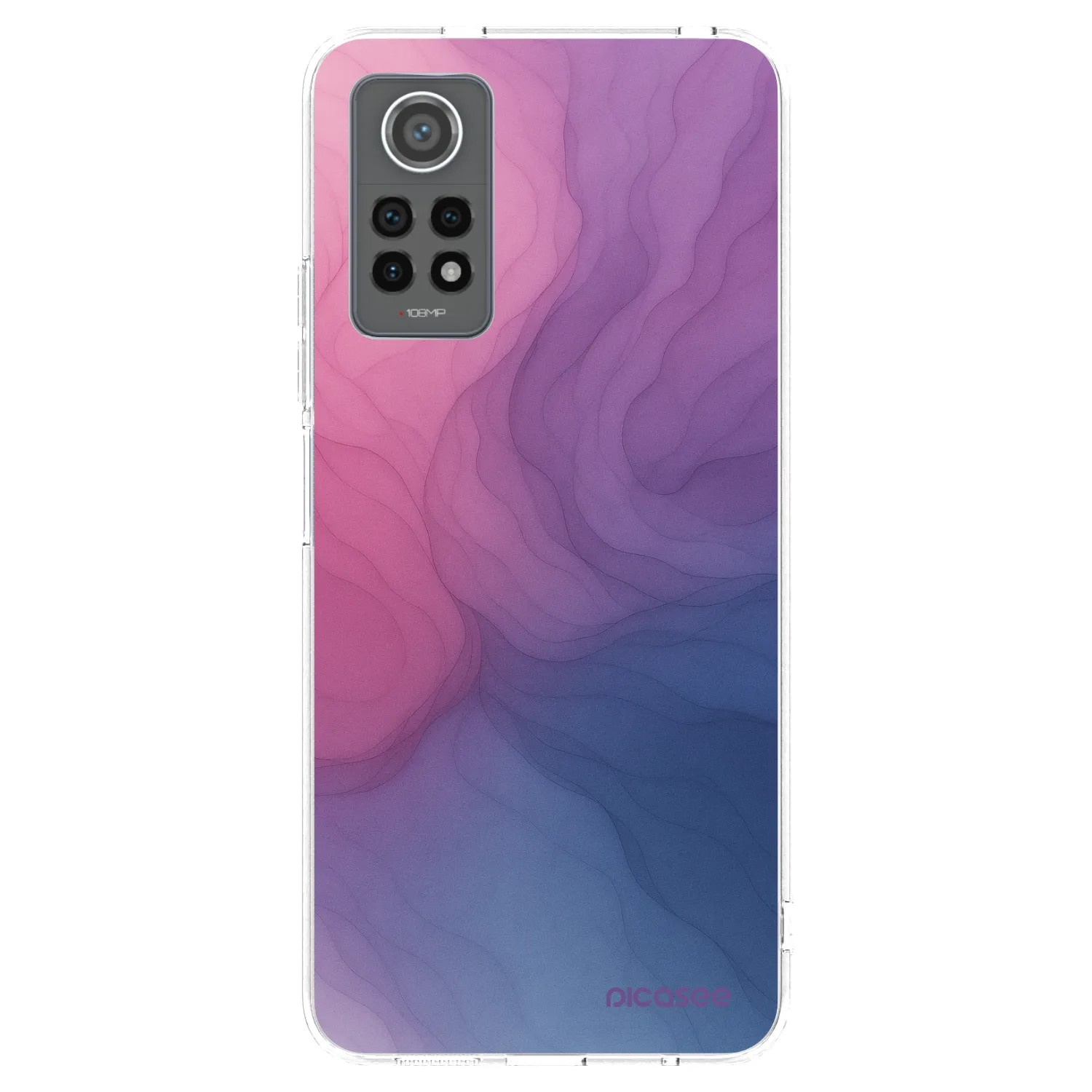 Picasee silikonski prozorni ovitek za Xiaomi Redmi Note 12 Pro 4G - Silk