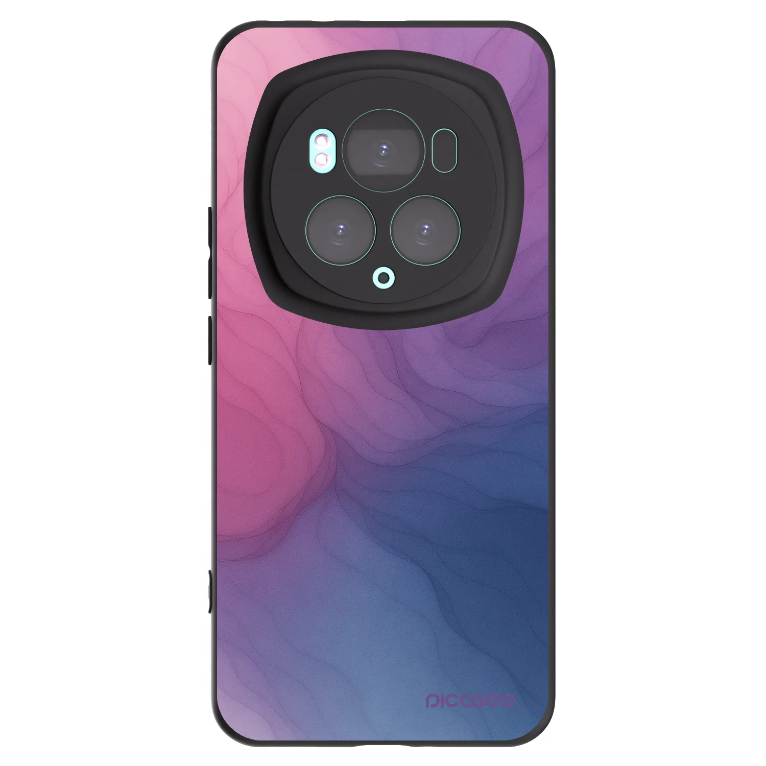Picasee silikonski črni ovitek za Honor Magic6 Pro - Silk