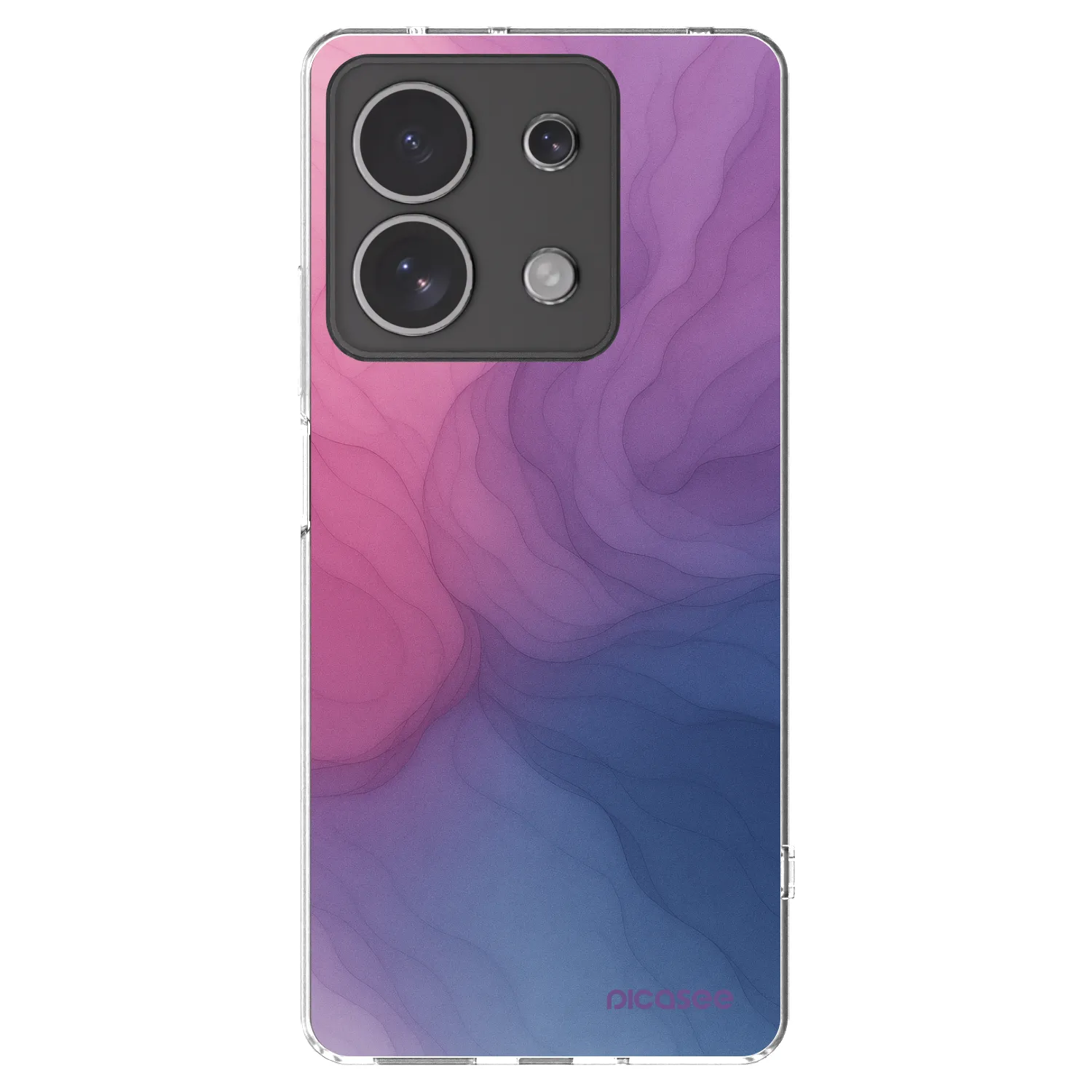 Picasee silikonski prozorni ovitek za Xiaomi Redmi Note 13 4G - Silk