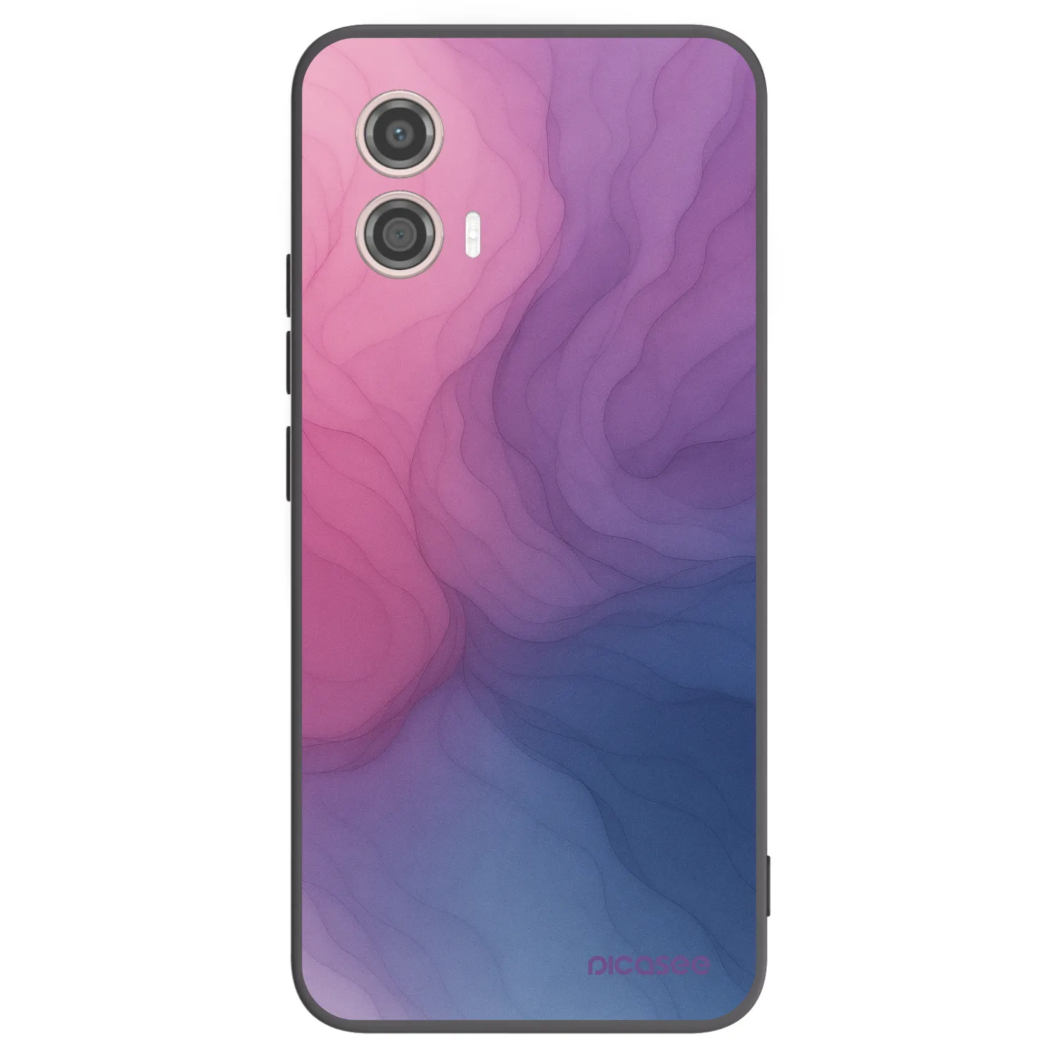 Picasee silikonski črni ovitek za Motorola Moto G53 5G - Silk