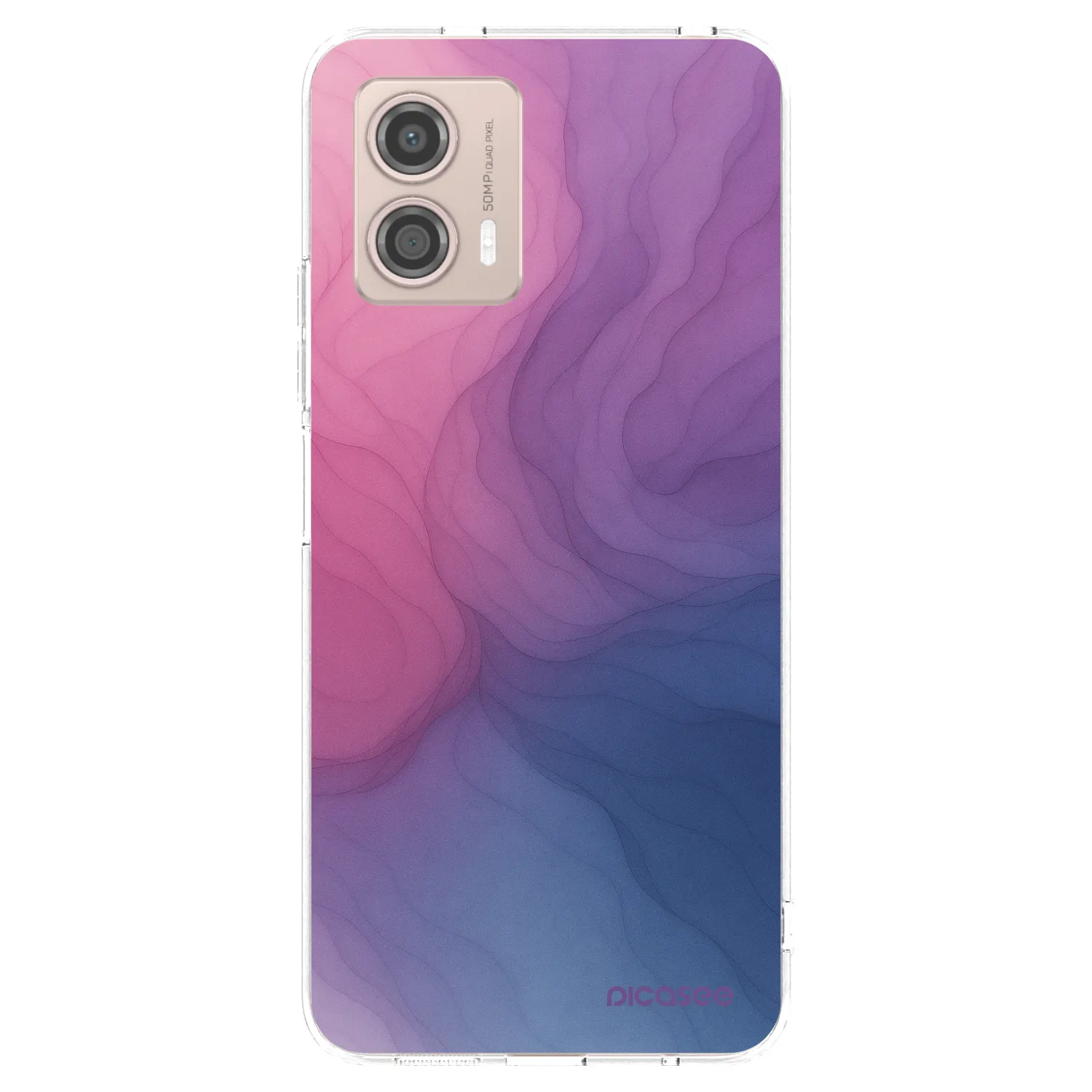 Picasee silikonski prozorni ovitek za Motorola Moto G53 5G - Silk
