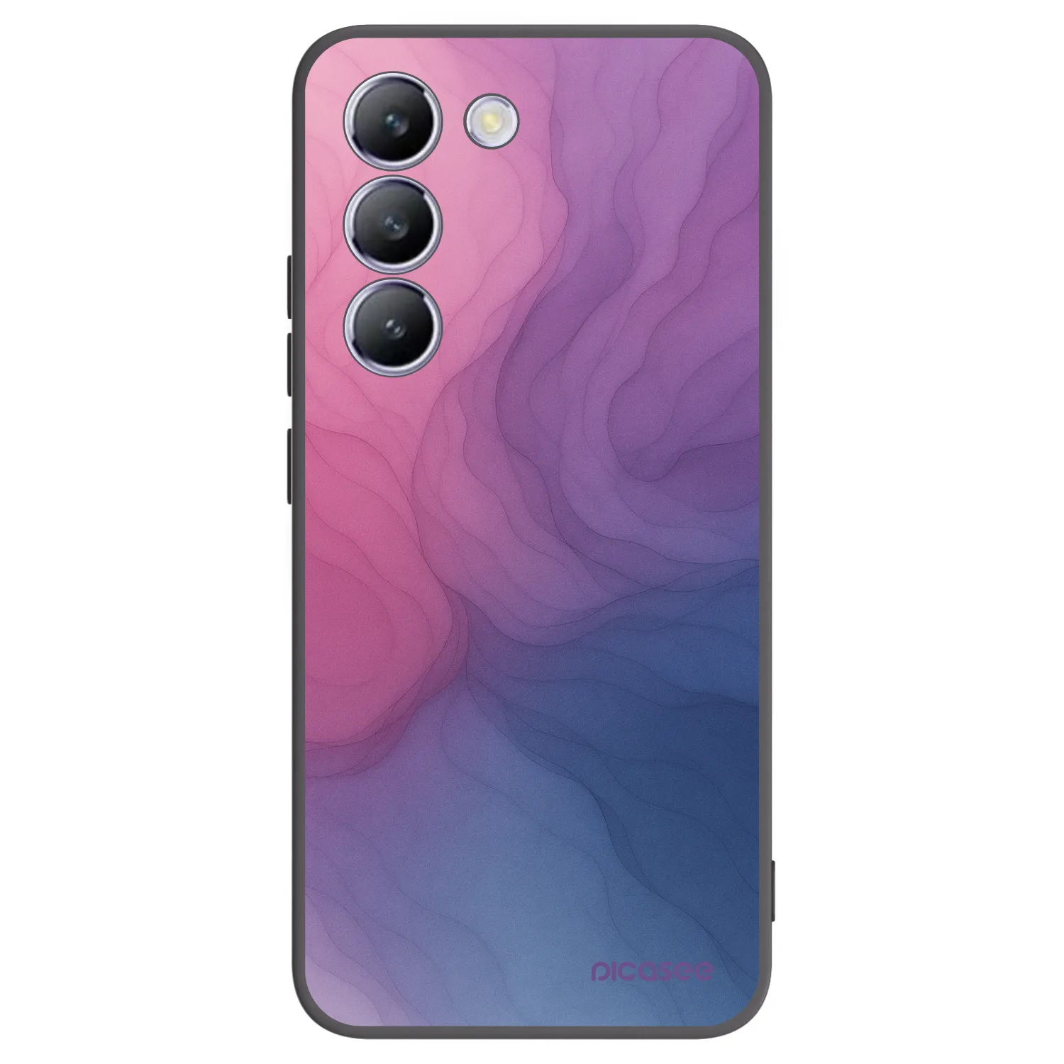 Picasee silikonski črni ovitek za Vivo V40 SE 5G - Silk