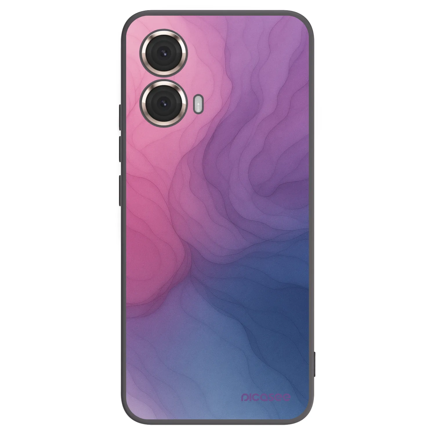 Picasee silikonski črni ovitek za Motorola Moto G85 - Silk