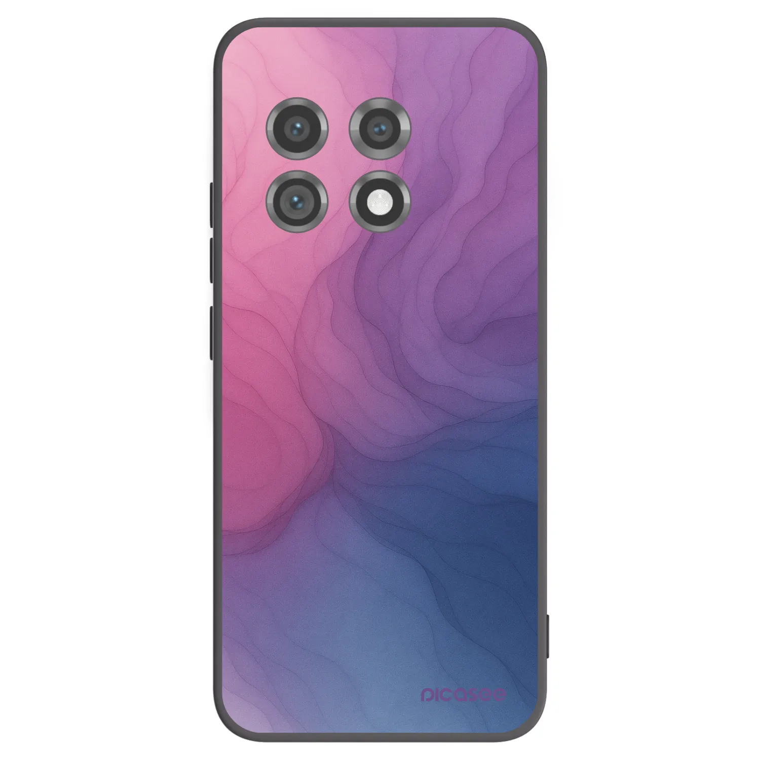 Picasee silikonski črni ovitek za OnePlus 11 5G - Silk