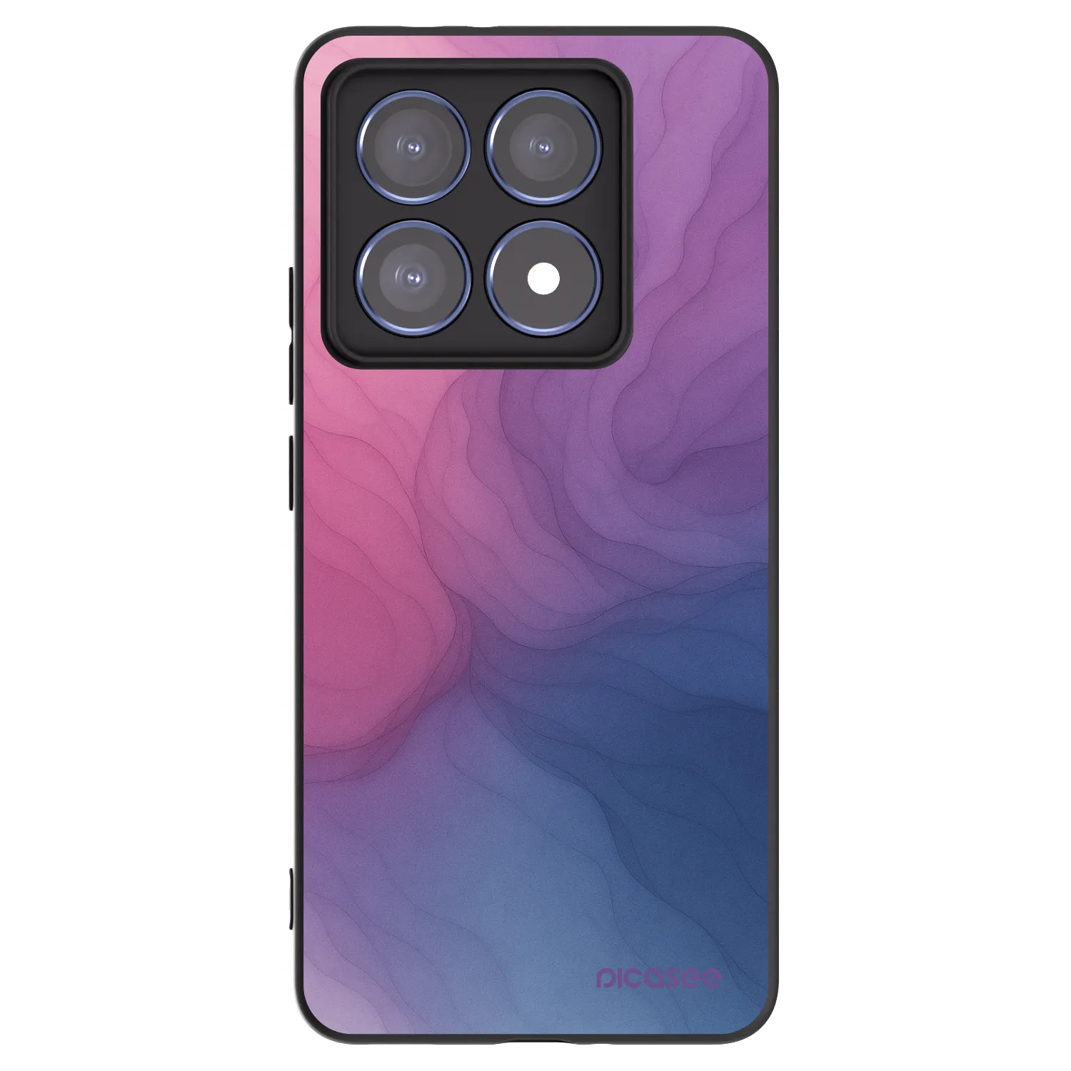 Picasee silikonski črni ovitek za Xiaomi 14T Pro - Silk