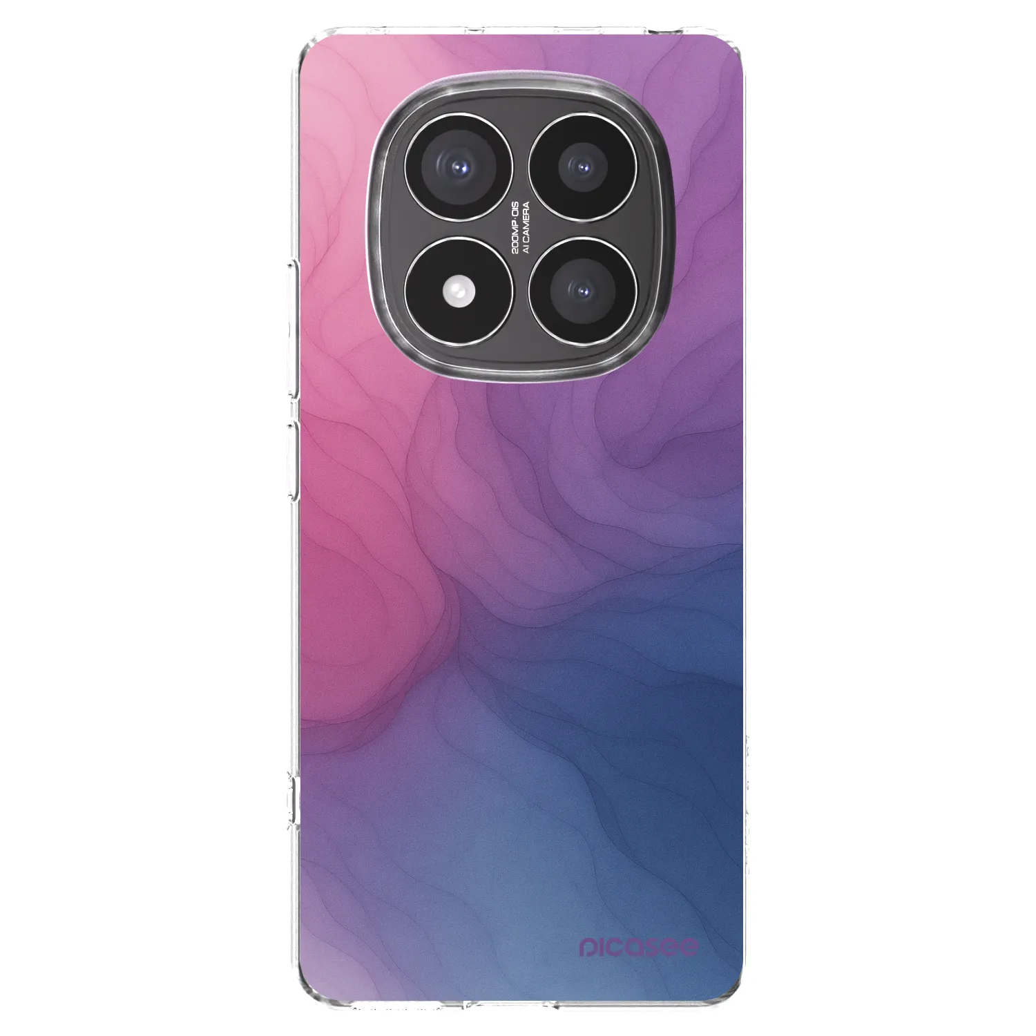 Picasee silikonski prozorni ovitek za Xiaomi Redmi Note 14 Pro+ 5G - Silk