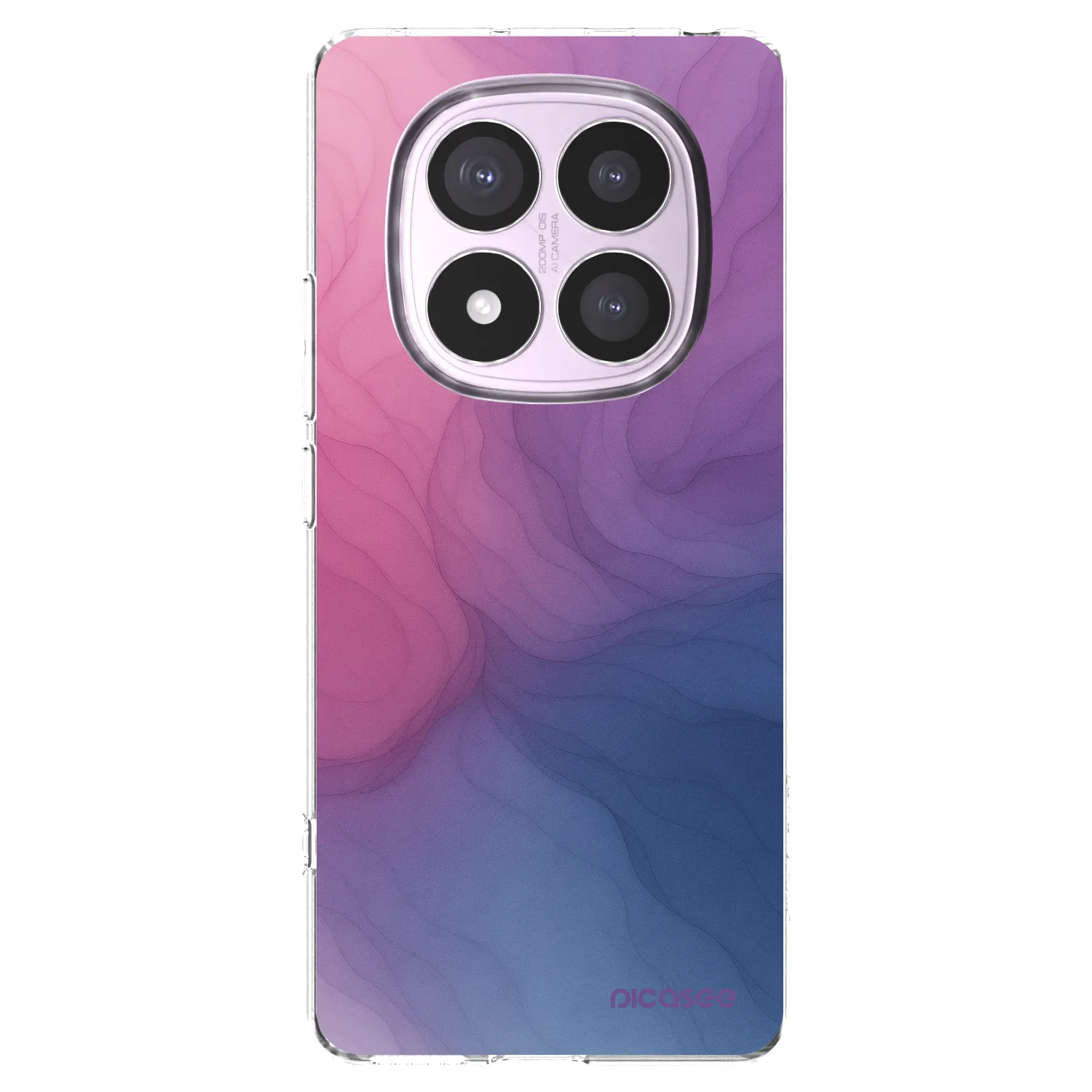 Picasee silikonski prozorni ovitek za Xiaomi Redmi Note 14 Pro 5G - Silk