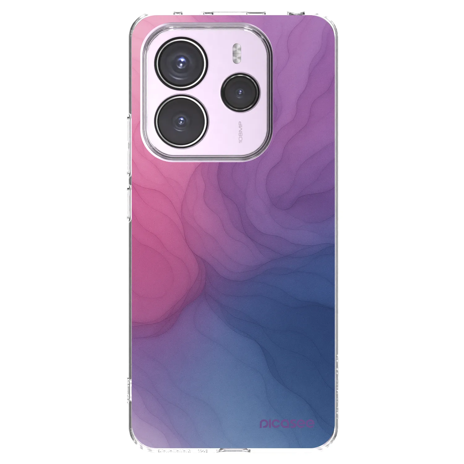 Picasee silikonski prozorni ovitek za Xiaomi Redmi Note 14 5G - Silk