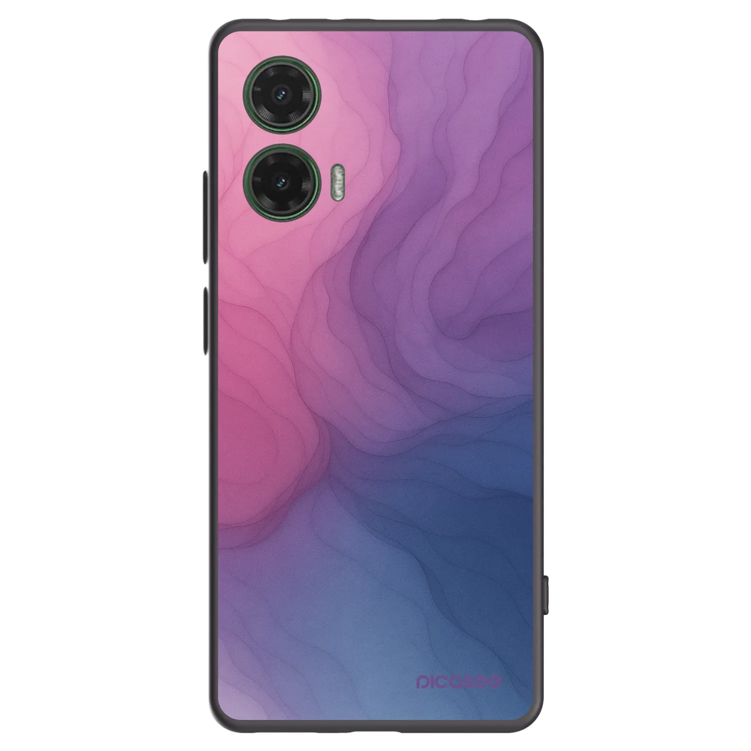 Picasee silikonski črni ovitek za Motorola Moto G35 5G - Silk