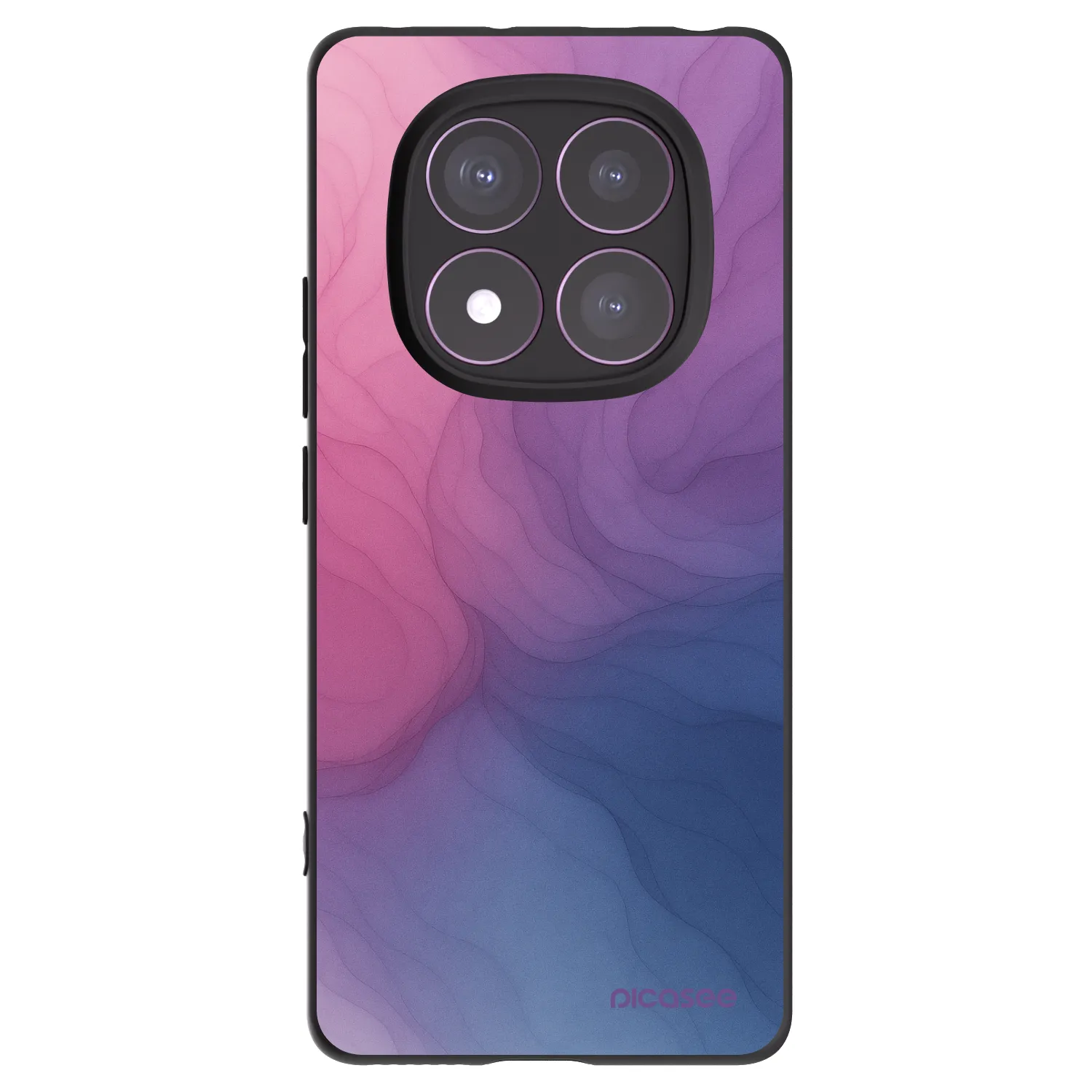 Picasee silikonski črni ovitek za Xiaomi Redmi Note 14 Pro 4G - Silk