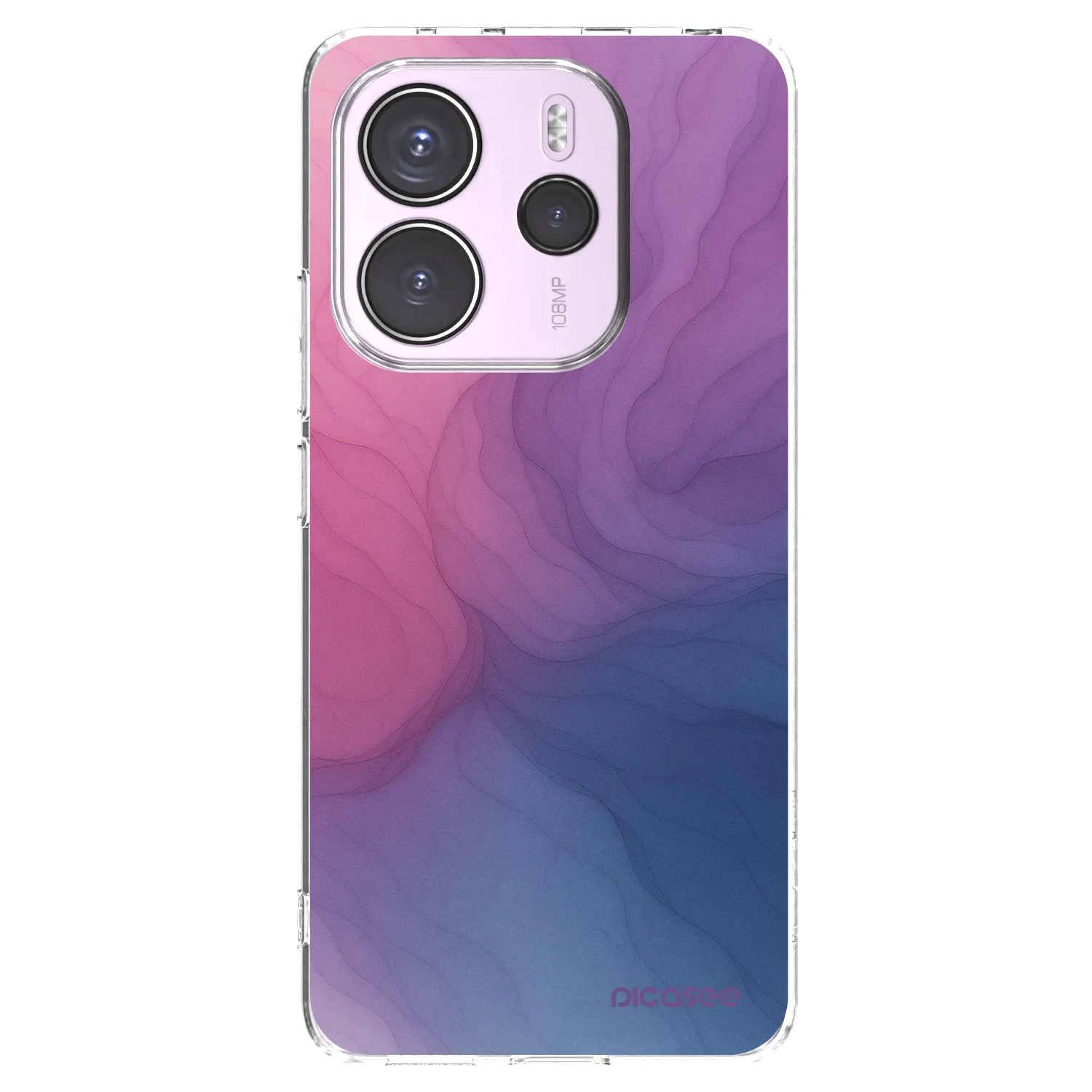 Picasee silikonski prozorni ovitek za Xiaomi Redmi Note 14 4G - Silk