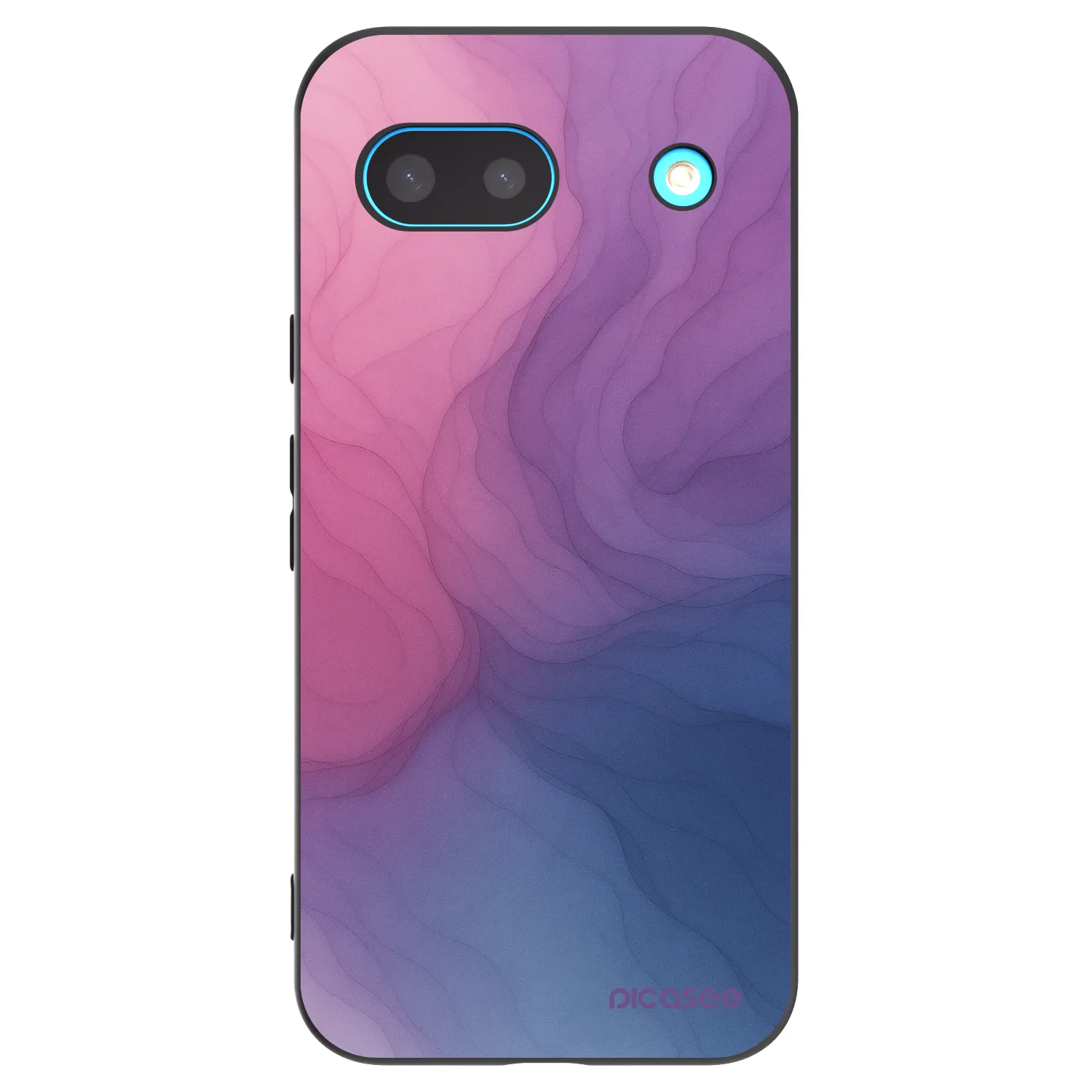 Picasee silikonski črni ovitek za Google Pixel 8 - Silk