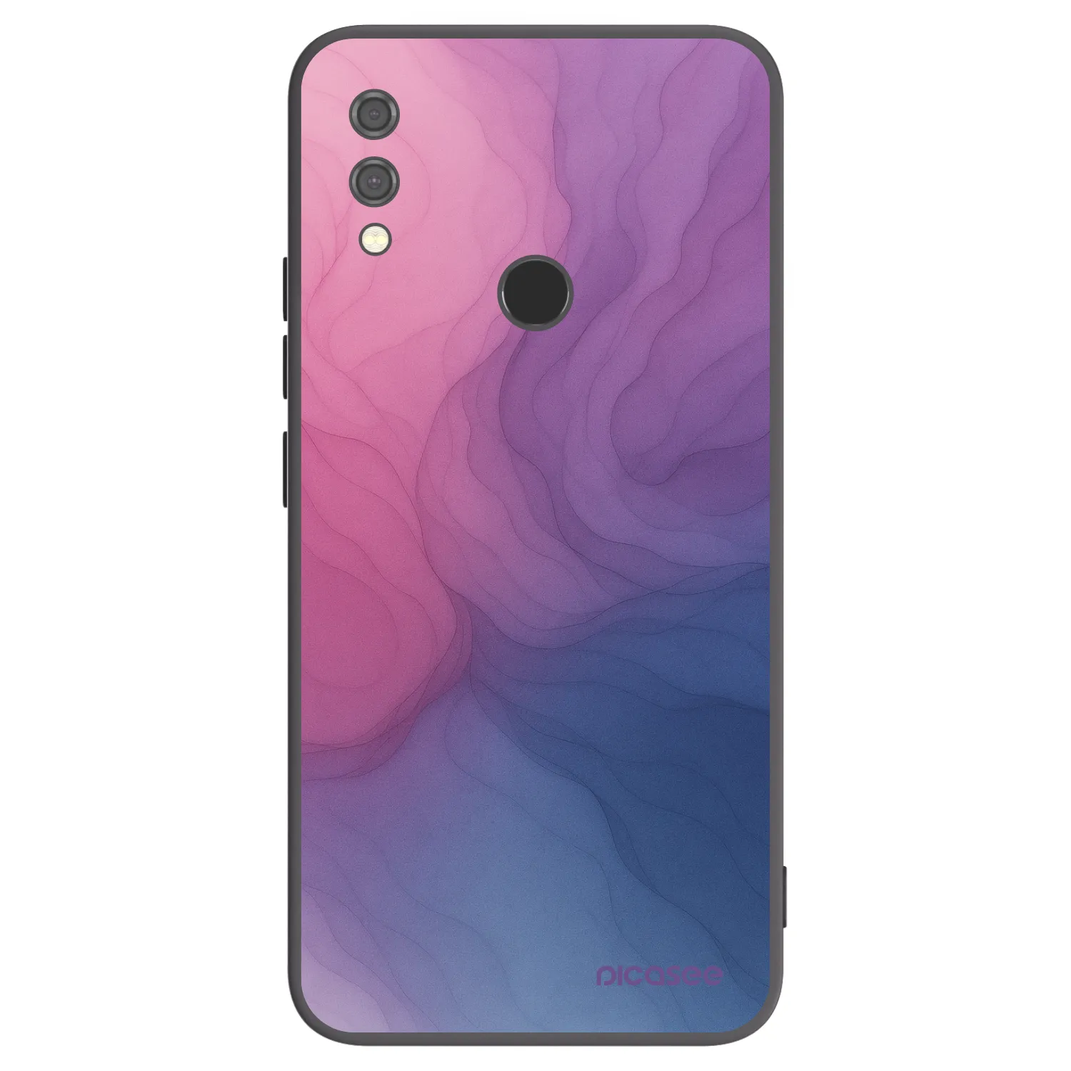 Picasee silikonski črni ovitek za Xiaomi Redmi Note 7 - Silk
