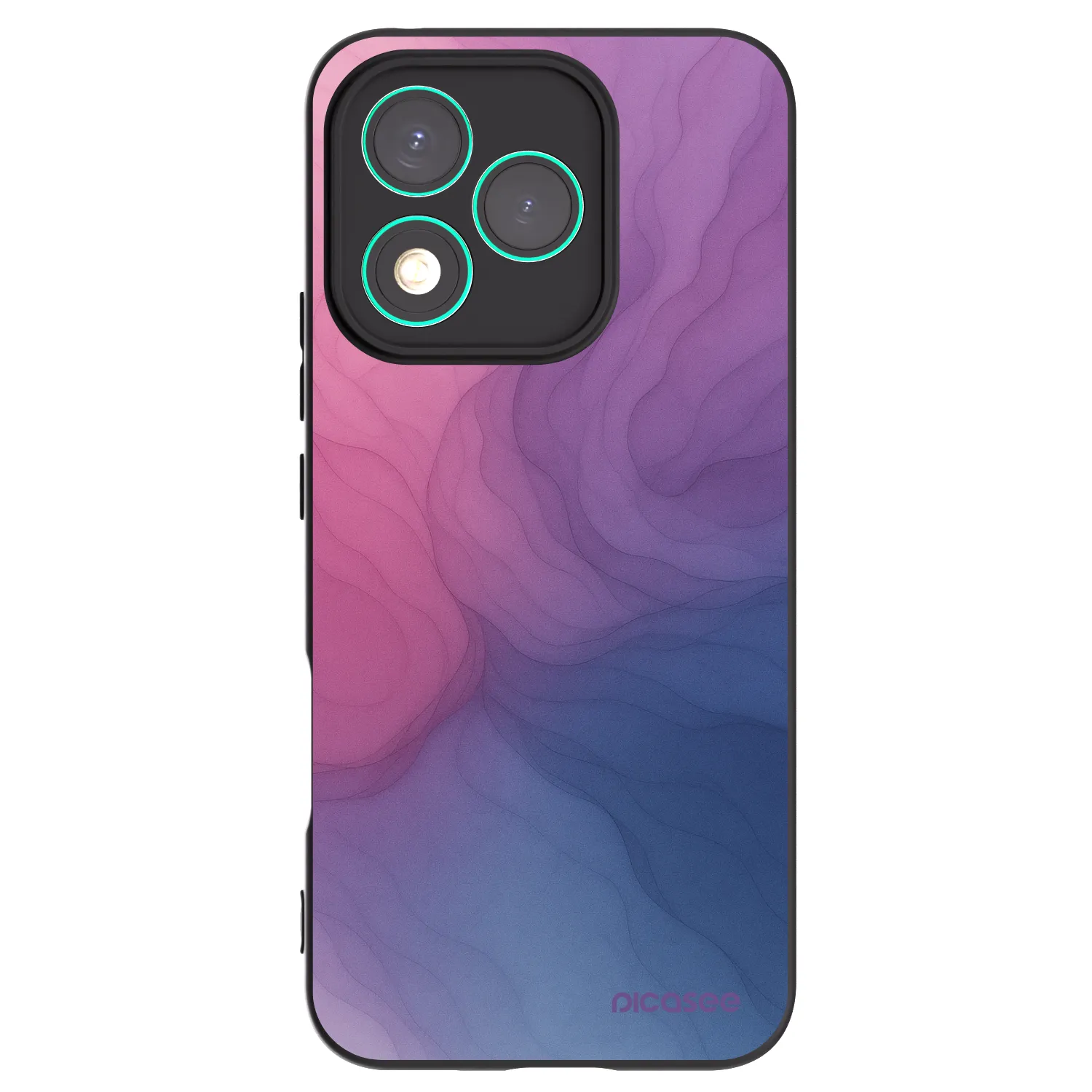Picasee silikonski črni ovitek za Honor 400 Lite 5G - Silk