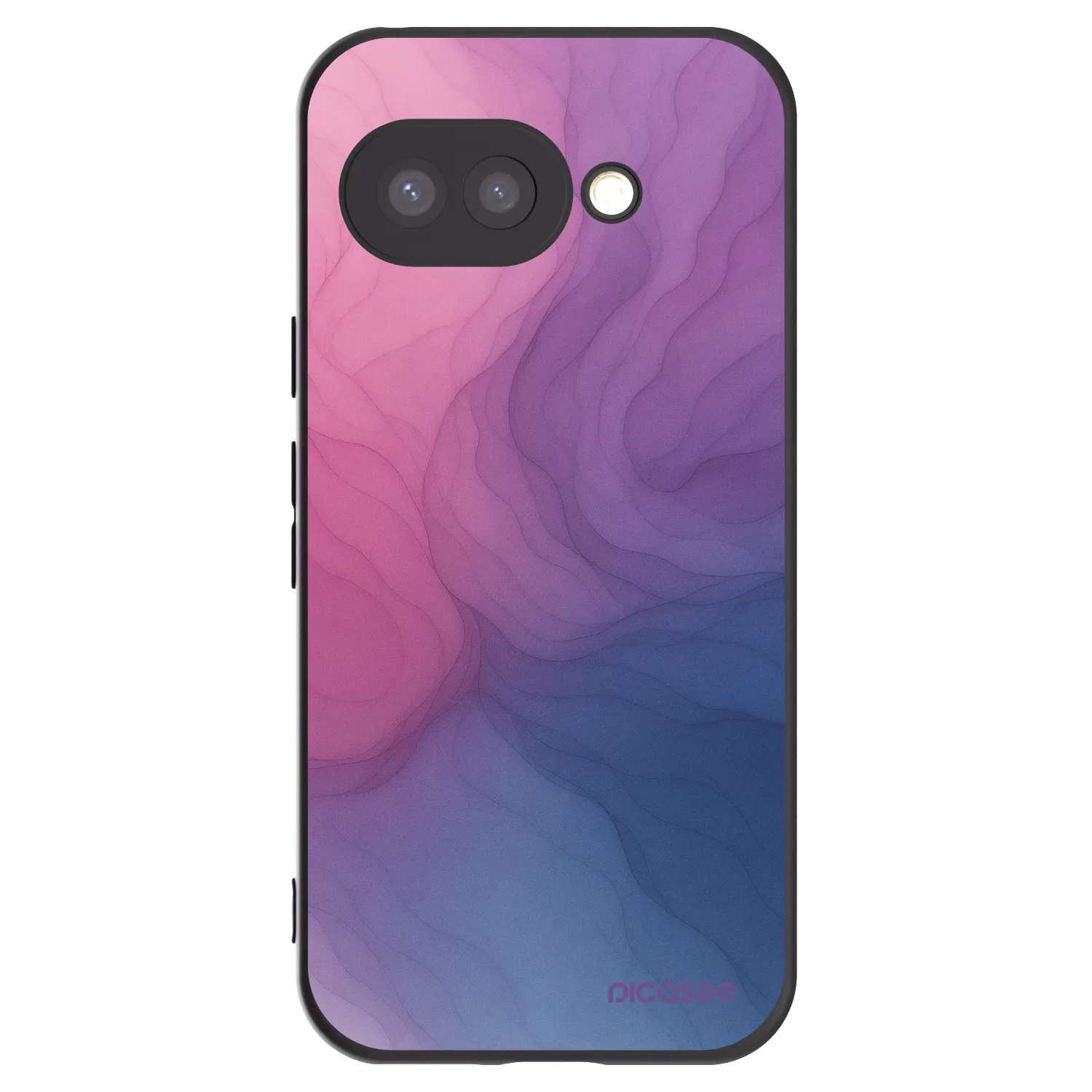 Picasee silikonski črni ovitek za Google Pixel 9a - Silk