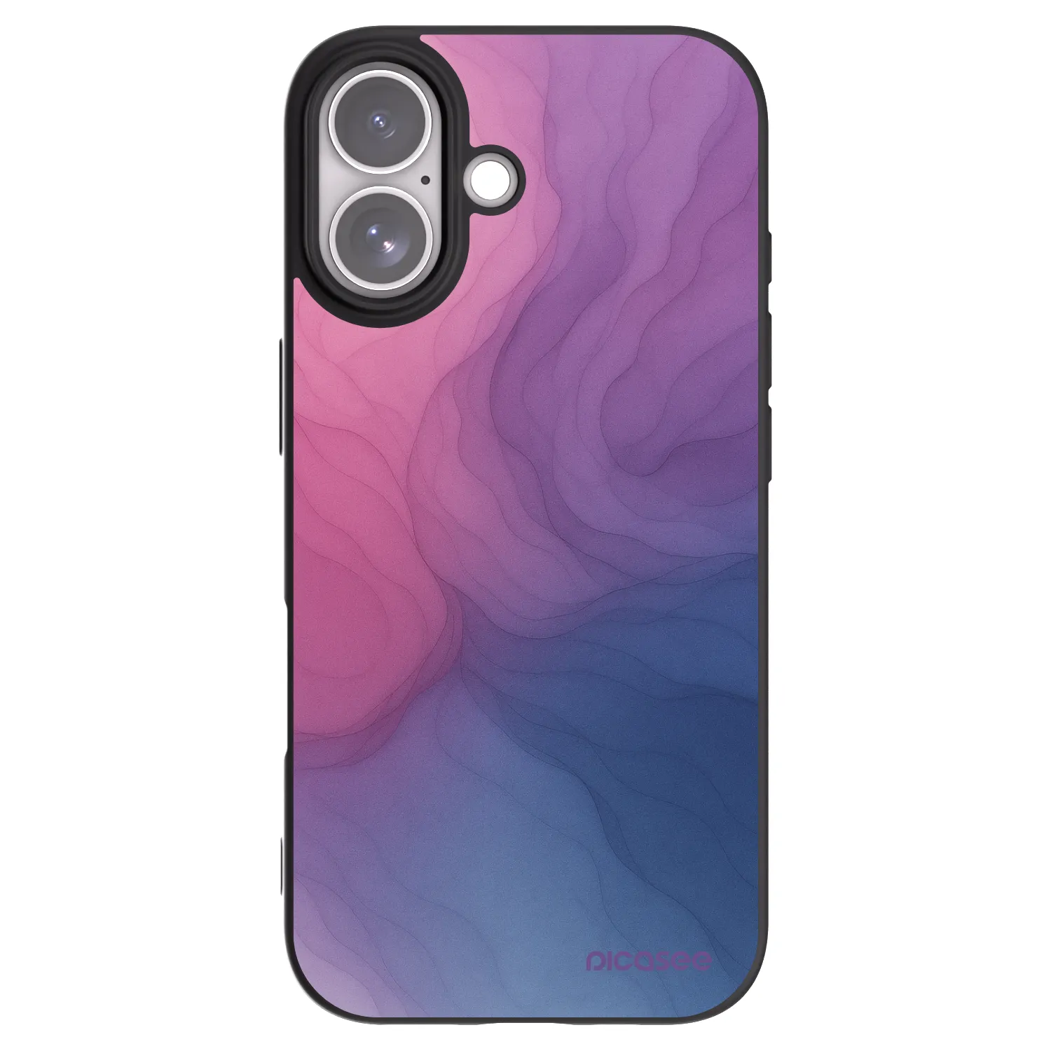 Picasee silikonski črni ovitek za Apple iPhone 17 - Silk