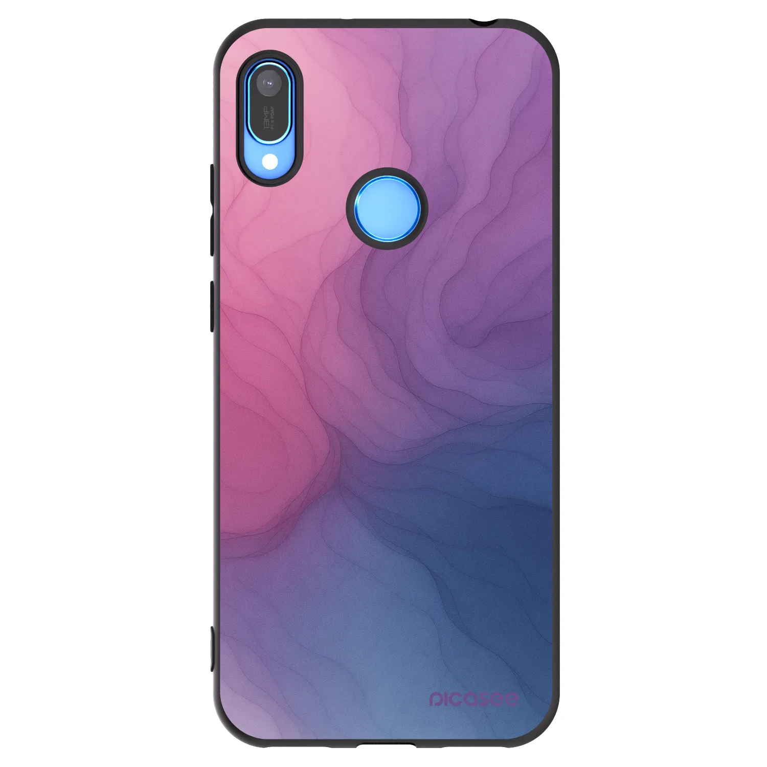 Picasee silikonski črni ovitek za Huawei Y6 2019 - Silk